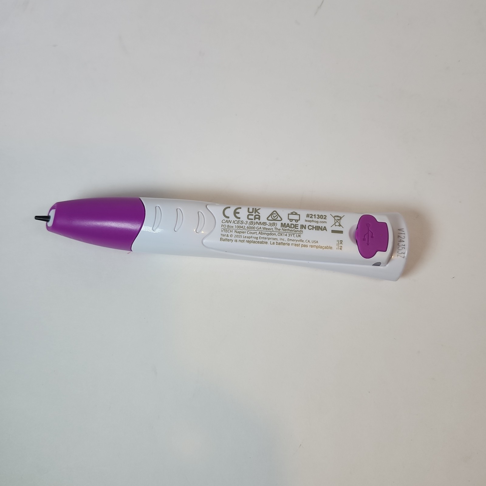 Leap Frog Leap Reader Reading & Writing System Rechargeable Pen with Charger