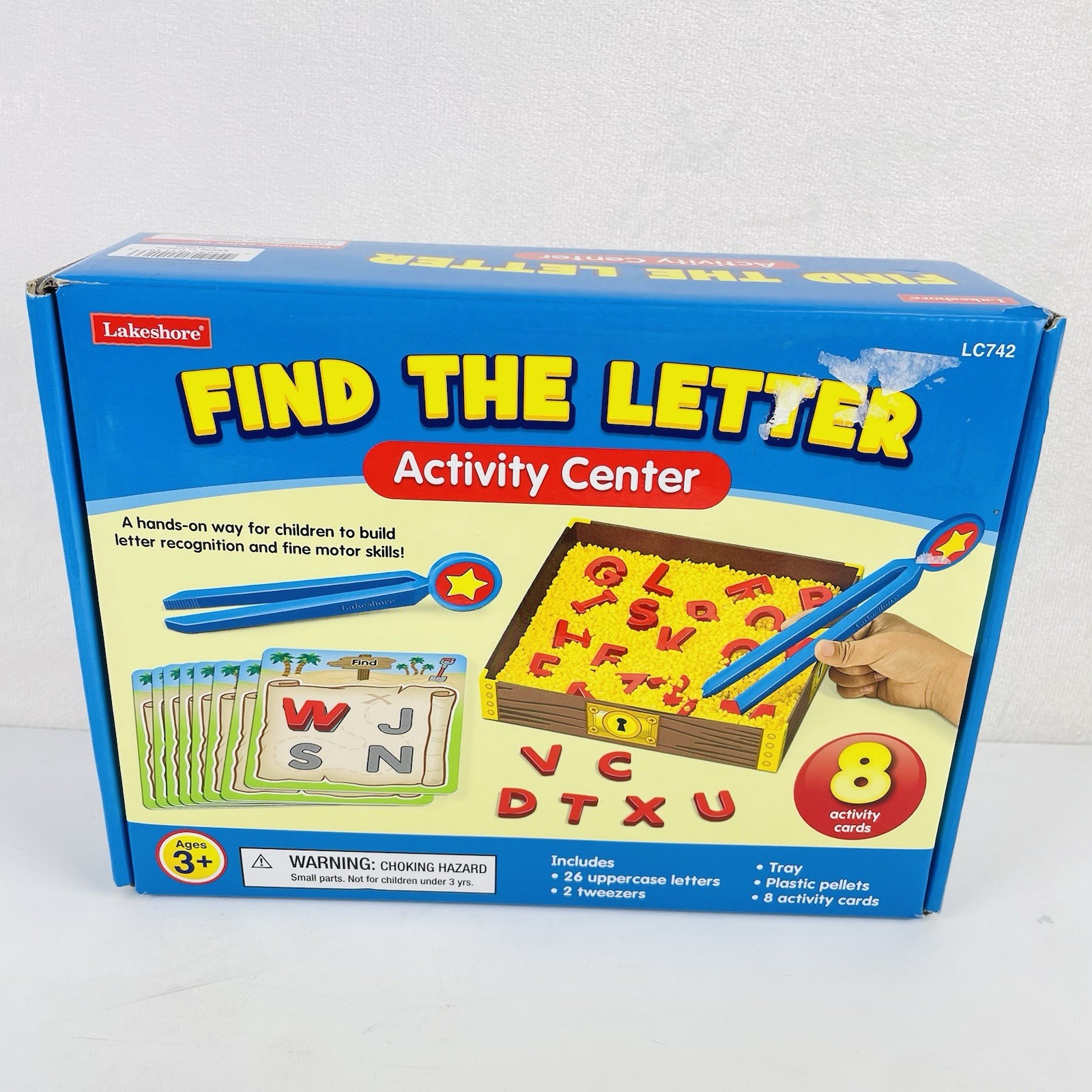 NEW SEALED BOX Lakeshore Find the Letter Activity Center Homeschool Alphabet