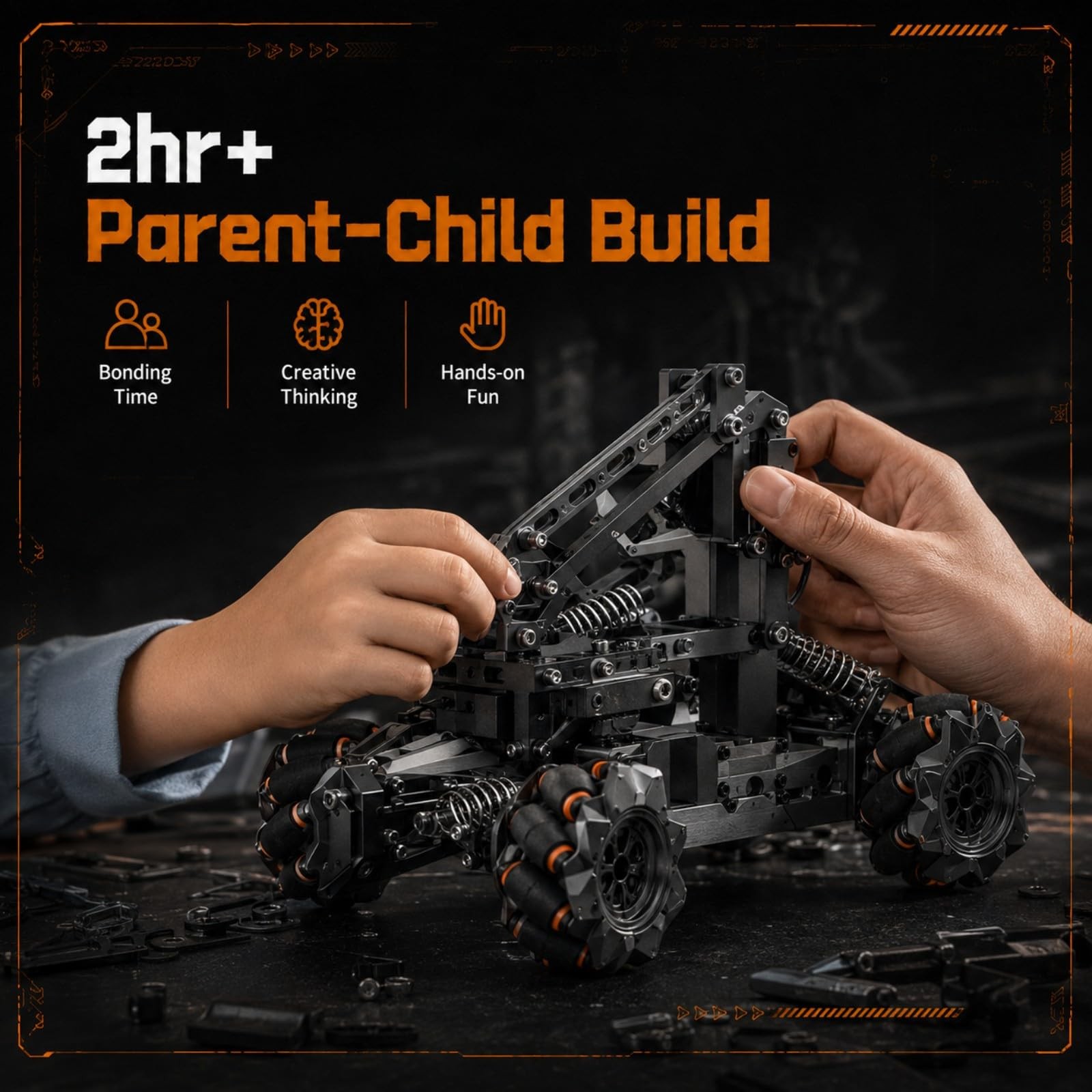 Robotic Arm Kits, DIY Educational Building Set with 4 DOF, Remote Control Toy…