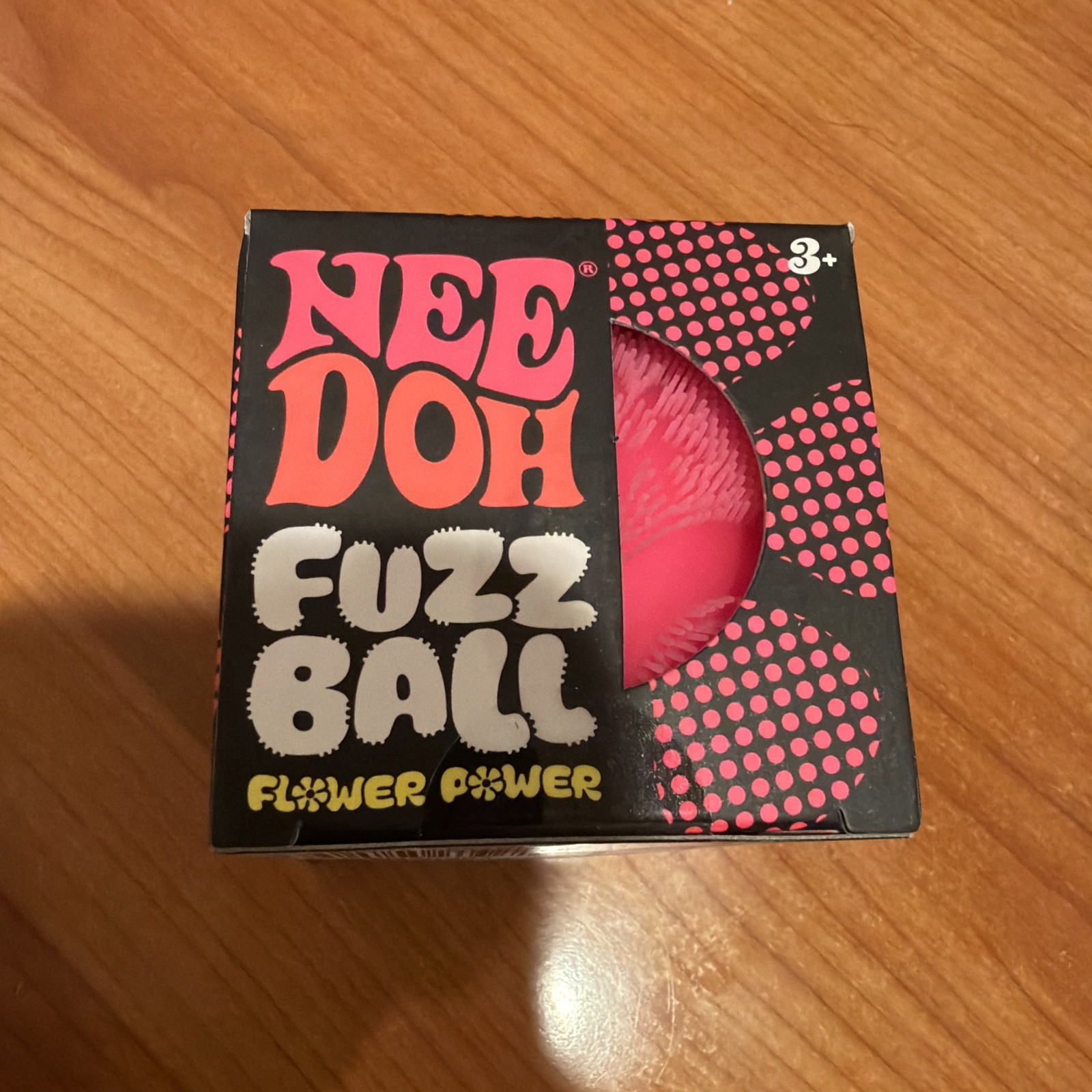 NeeDoh Fuzz Ball Flower Power! by Schylling – Brand New Factory Sealed