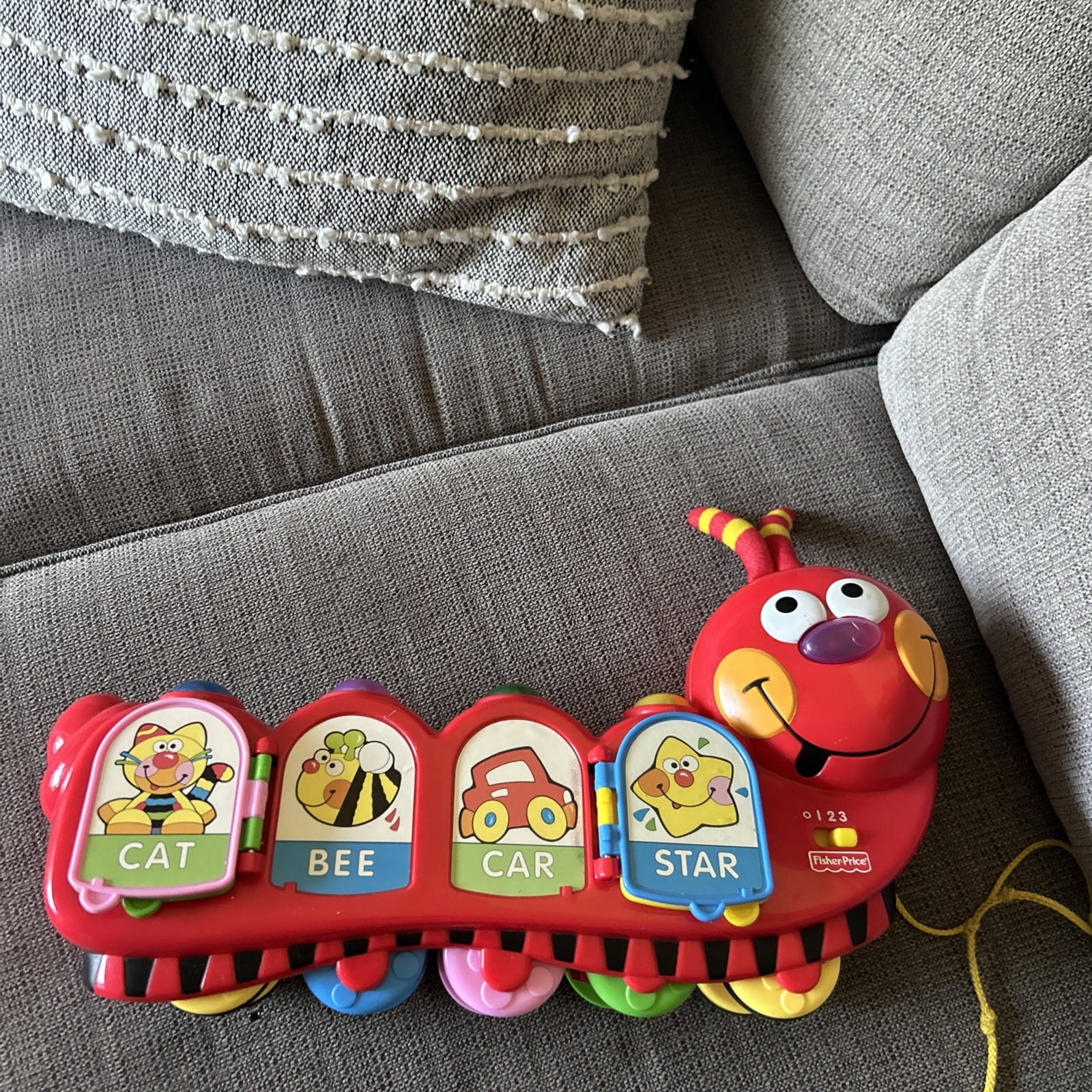 Leap Frog Alphabet Pal Red Caterpillar 2001 Tested