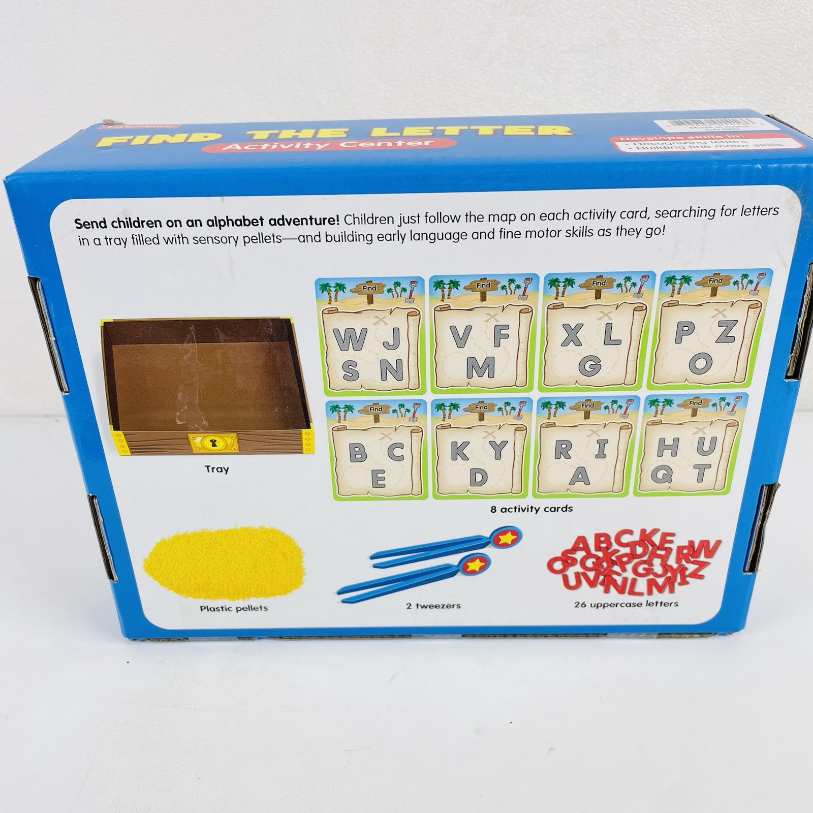 NEW SEALED BOX Lakeshore Find the Letter Activity Center Homeschool Alphabet