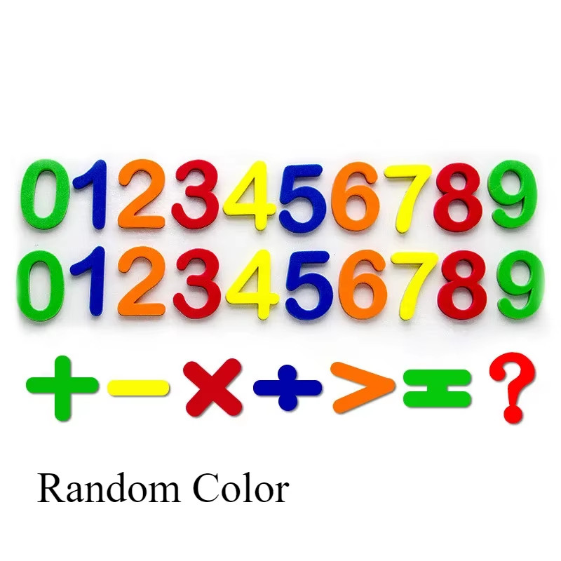 Magnetic Letters Numbers ABC 123 Set 13x10x10cm/5.1×3.9×3.9in Fridge Toy