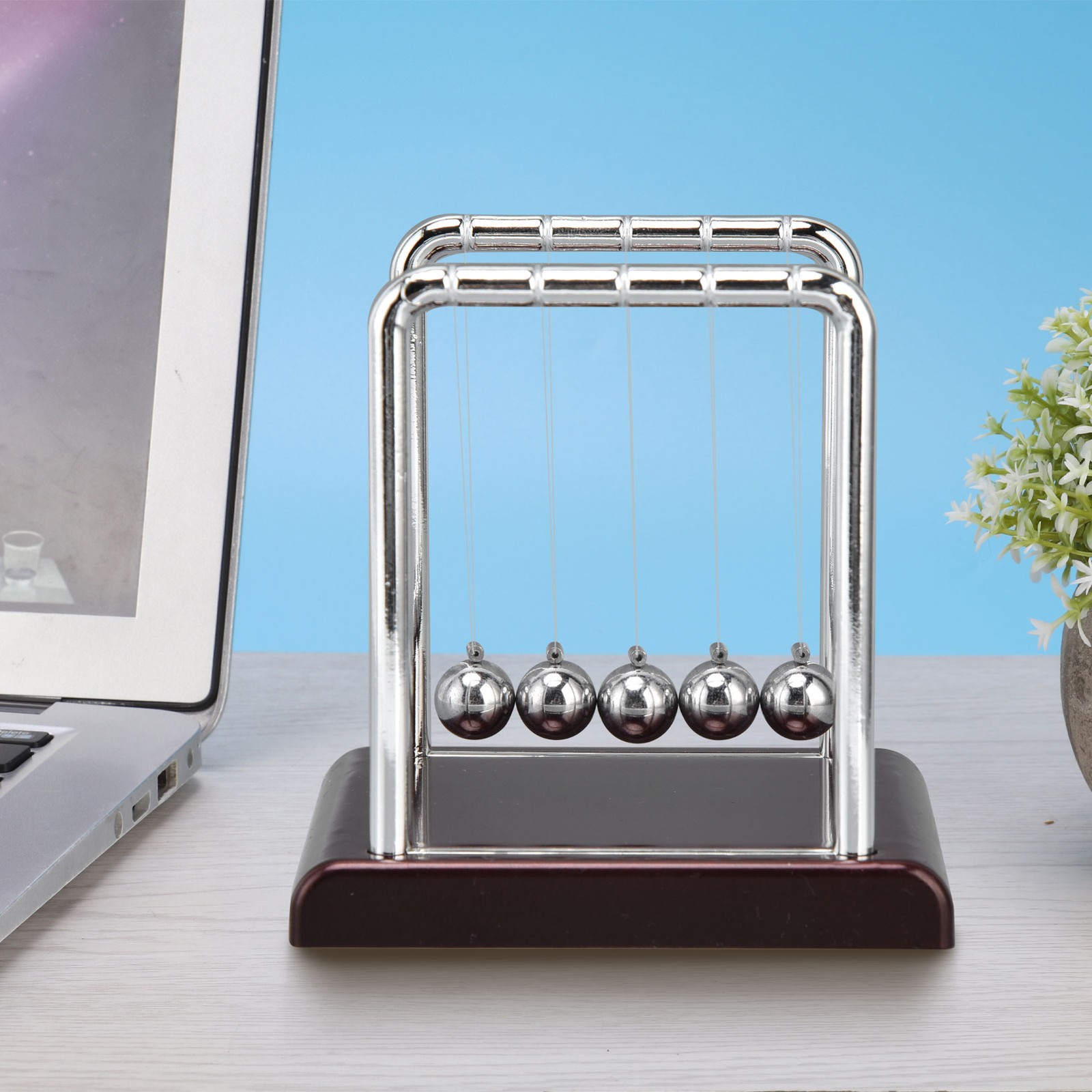 Balance Ball Physics Science Metal Office Games Desktop Decoration Toy