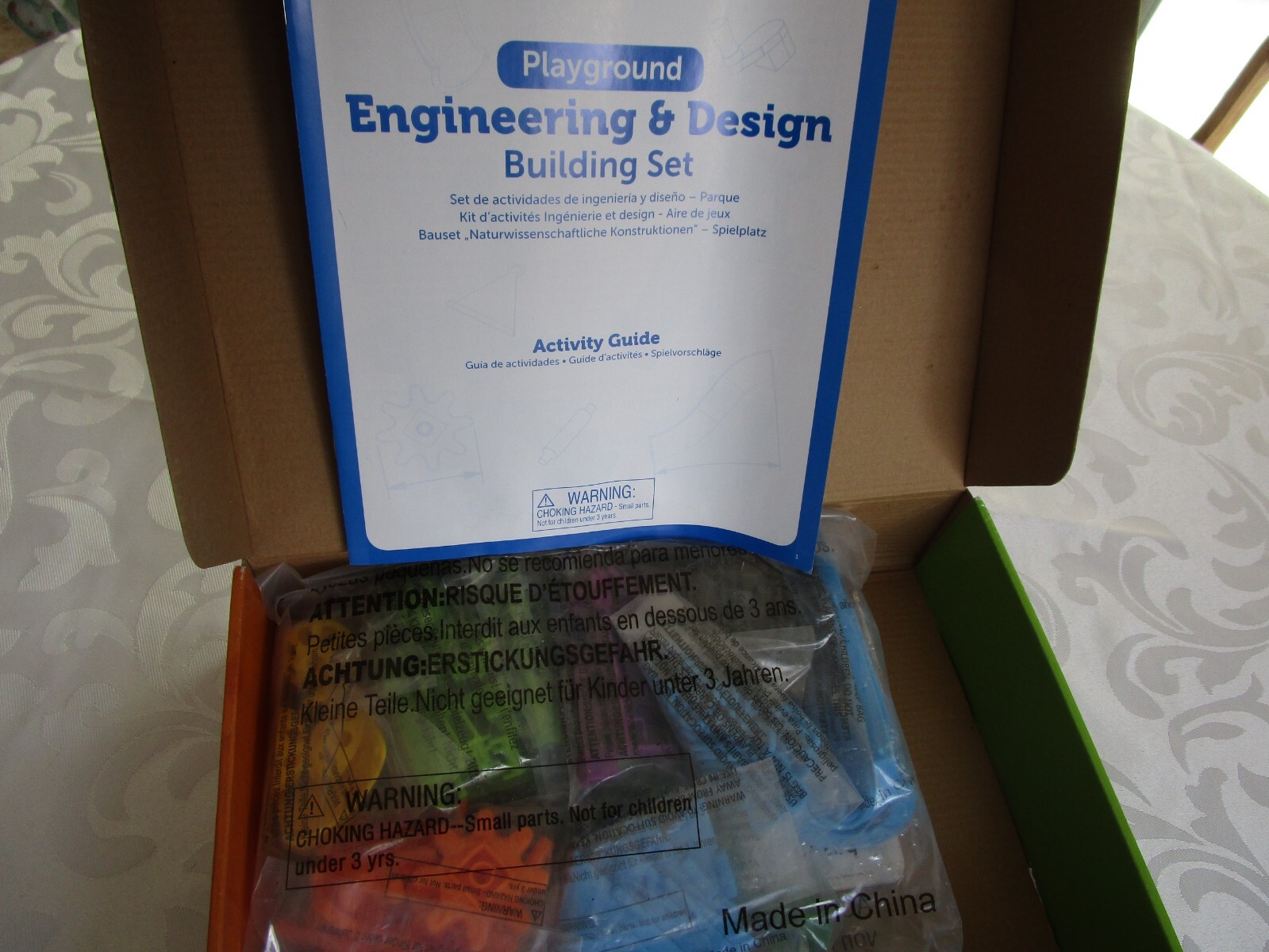 Learning Resources Playground Engineering Design 104 Piece STEM Set NEW