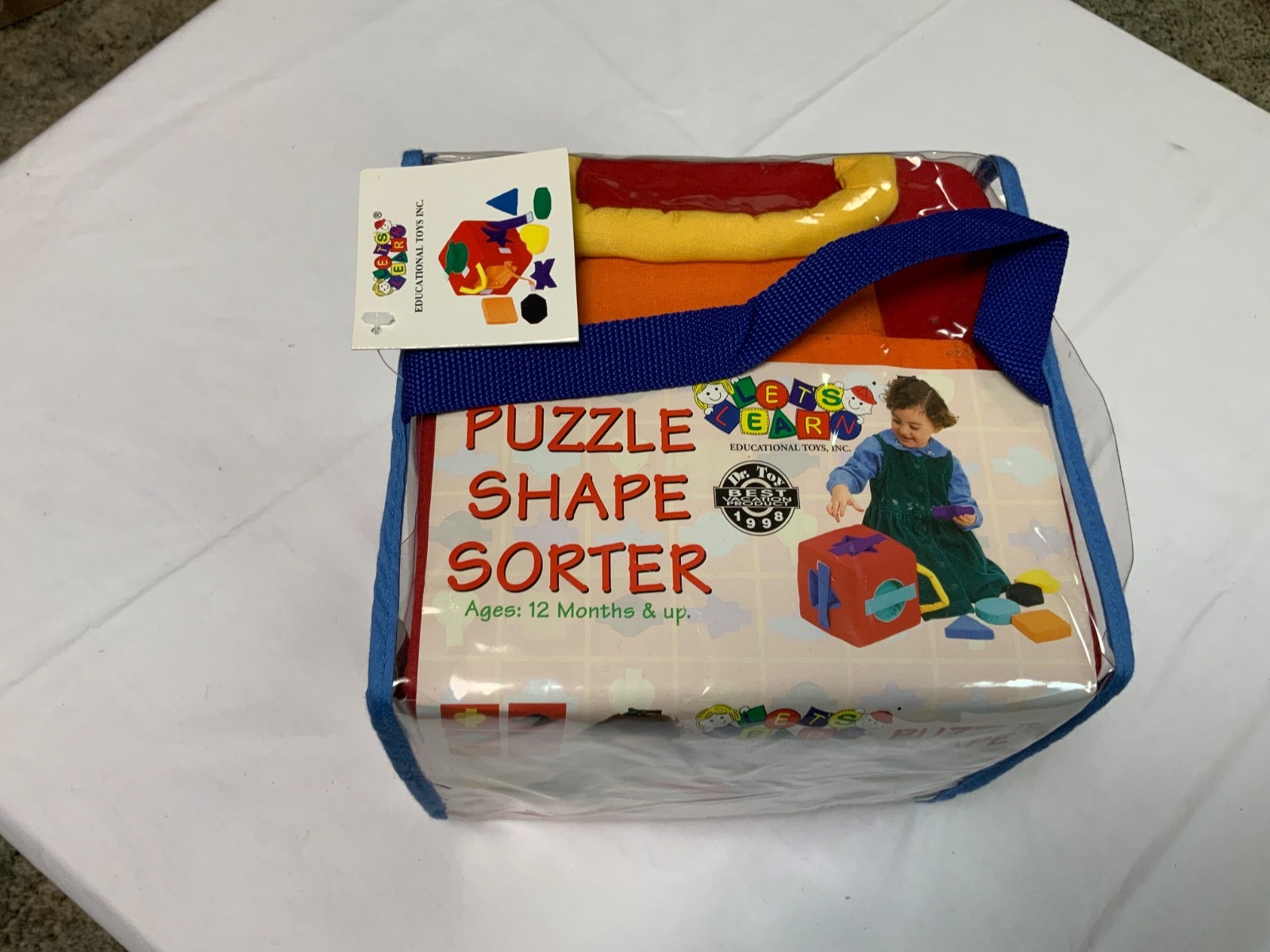 New Educational Toys Inc. Soft Puzzle Cube Shape Sorter