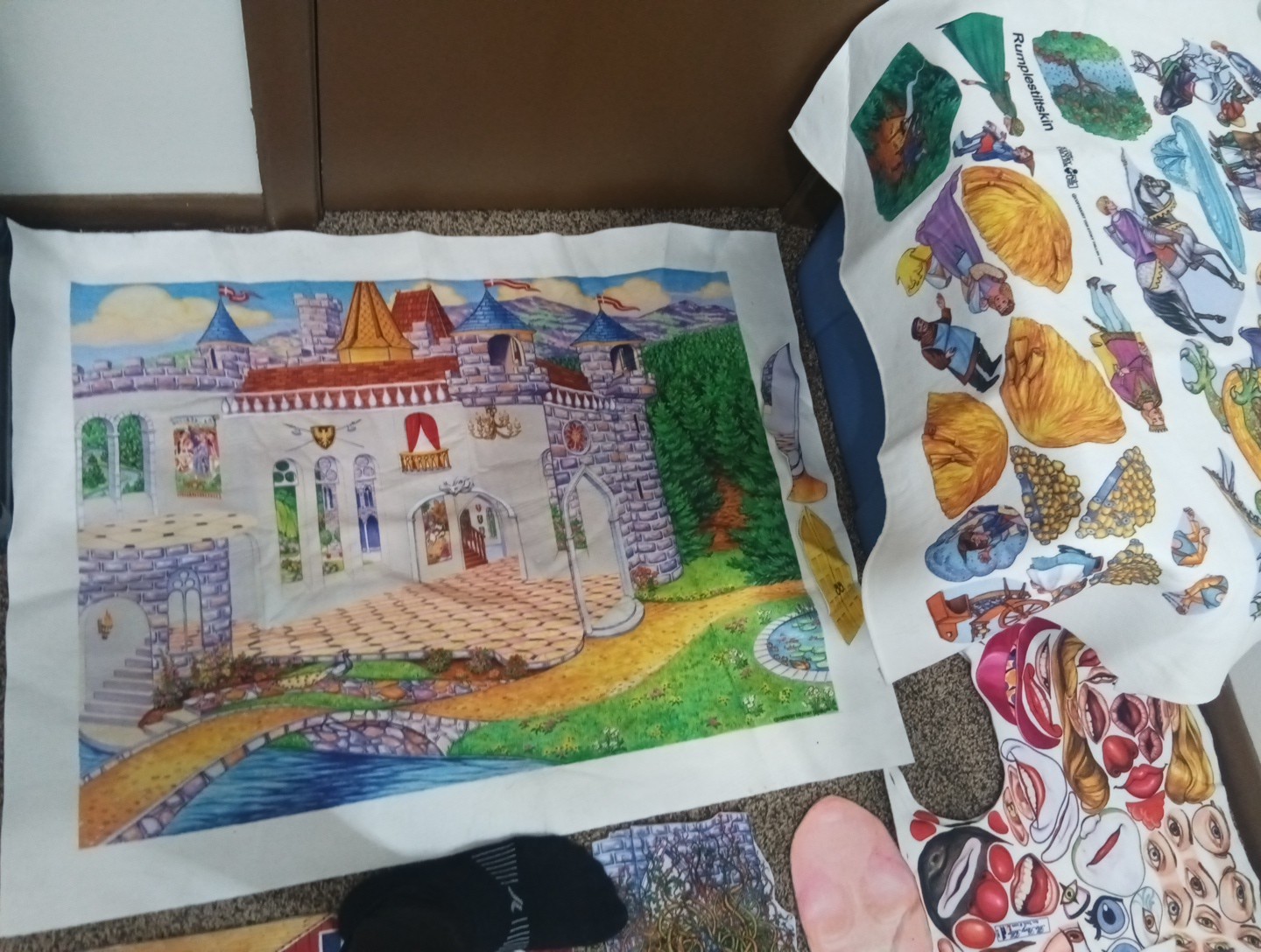 The Story Teller Felt Flannel Boards, Many Stories Lot School Princes TD17D