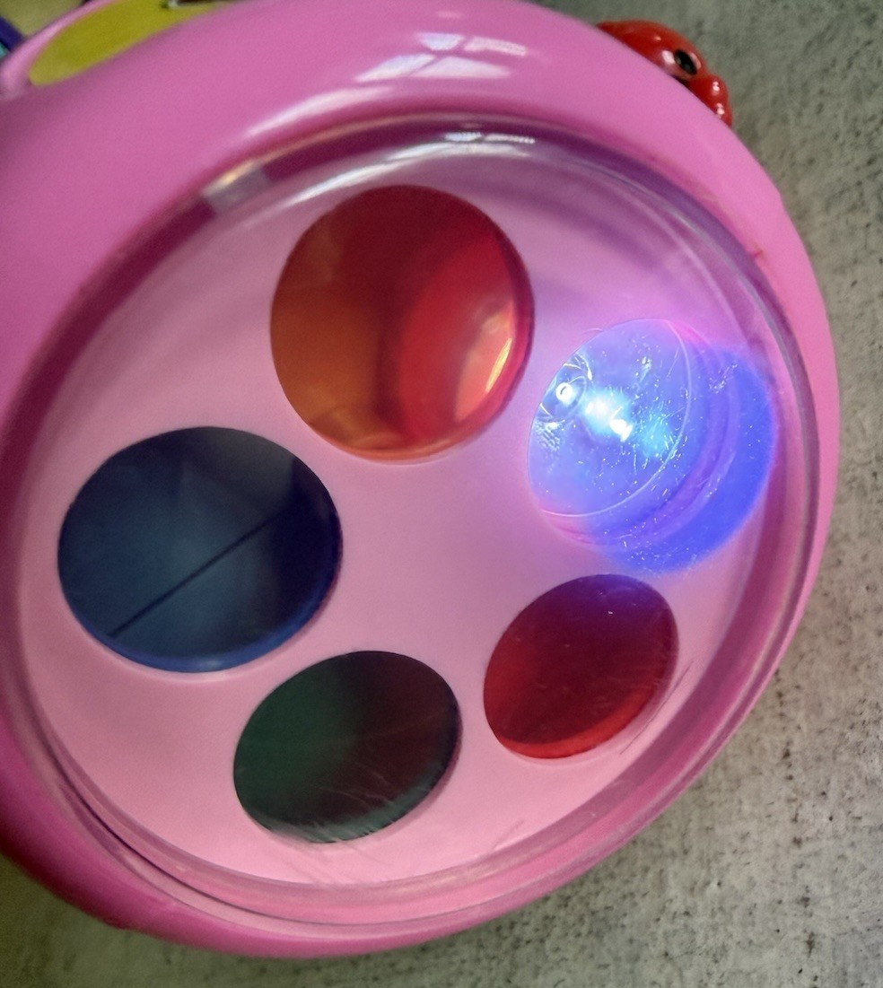VTech Spin and Learn Color Flashlight BaBy Infant Toddler Kids Toy Game Pink WoW