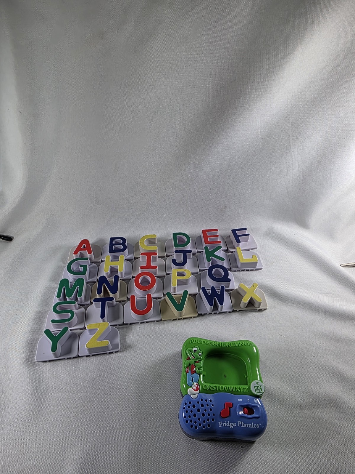 Leap Frog Fridge Phonics Alphabet Missing Letter R Magnetic Letters Tested Works