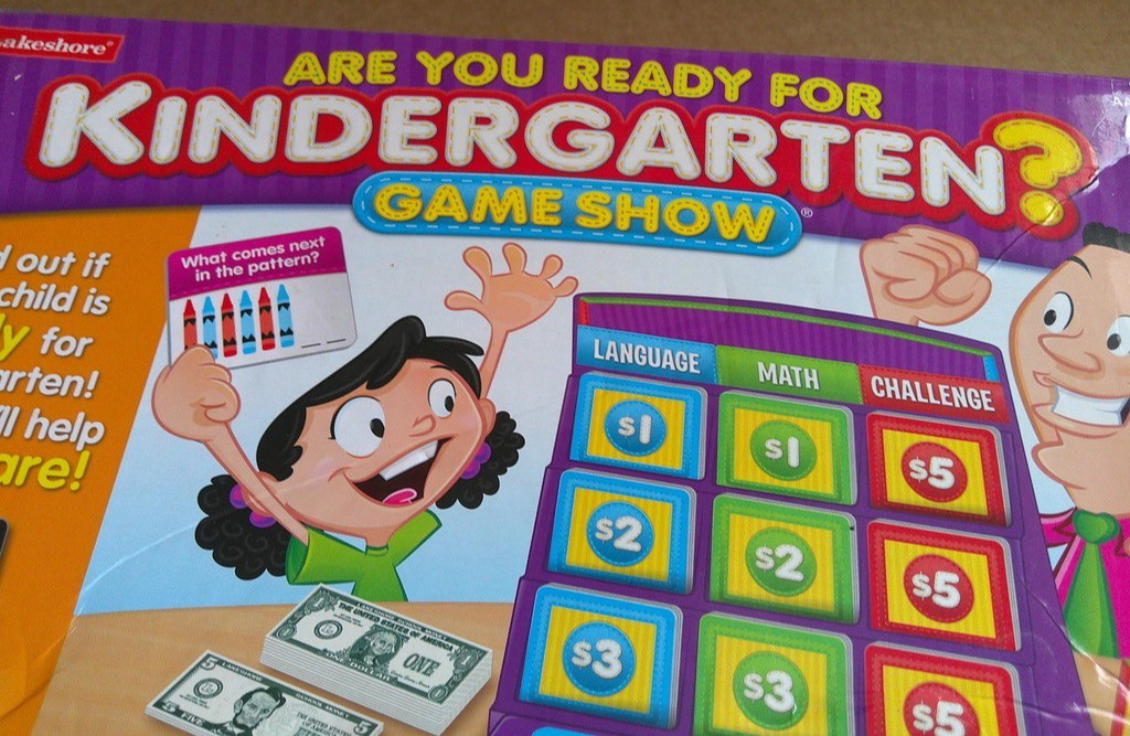 LAKESHORE Are You Ready for Kindergarten? Game Show ~ Age 4 – 5 yrs.