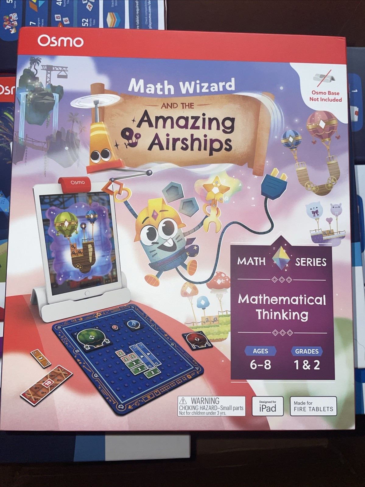 Osmo: Math Wizard and the Amazing Airships Ages 6-8 Years