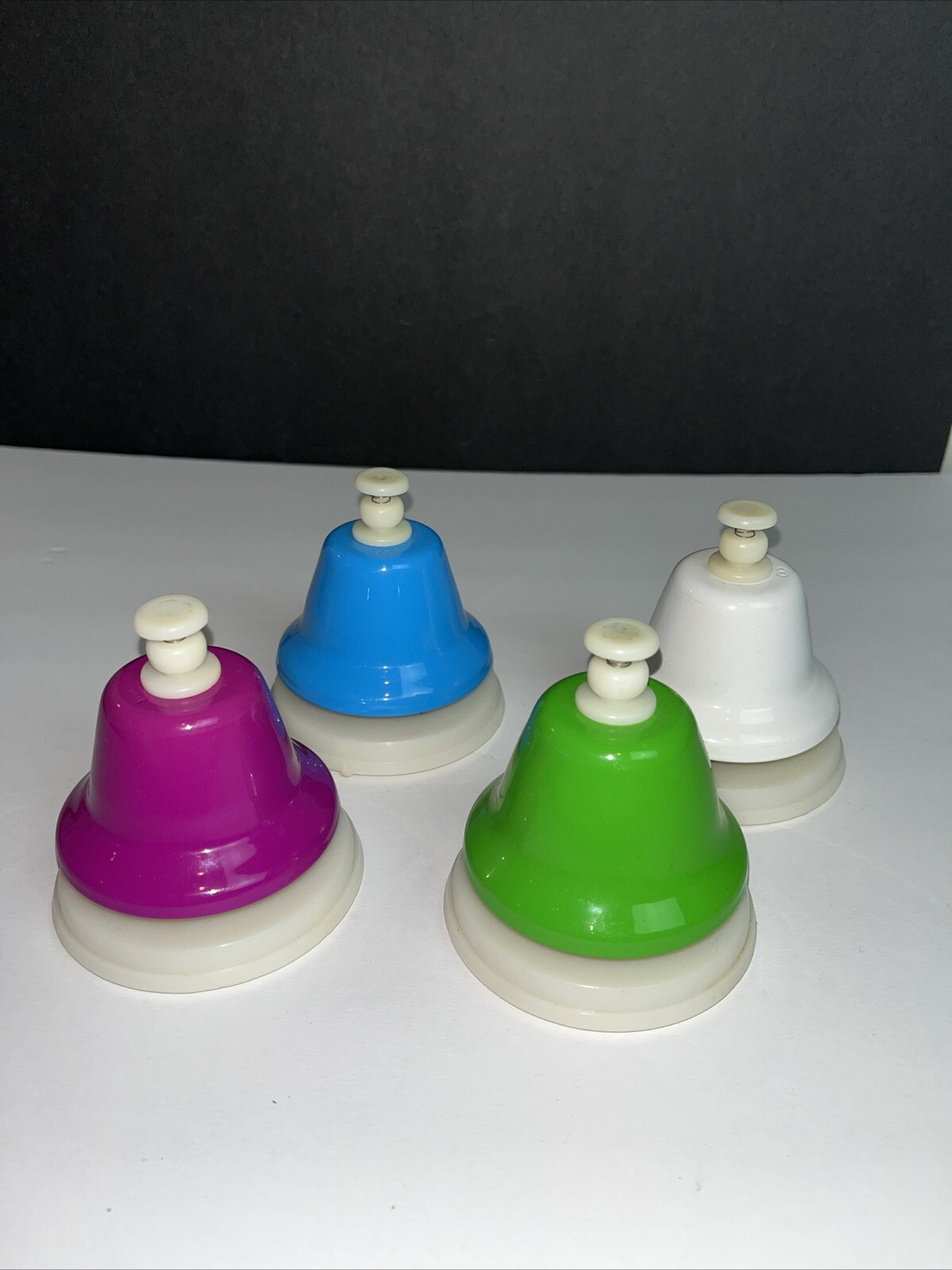 Desk Bells for Kids | Partial Set -4 Notes Colorful Melody Metal Bells 4,5,7,8