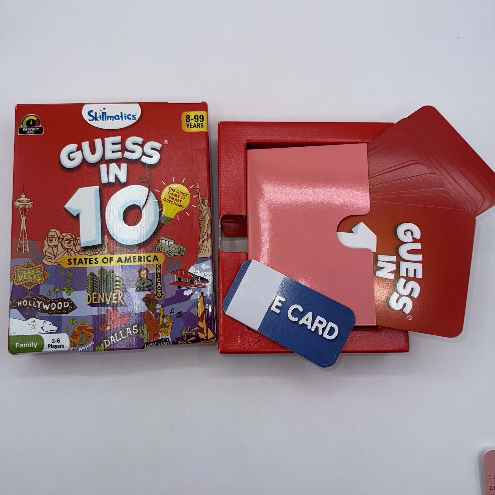 Guess in 10 UNITED STATES OF AMERICA Educational Game NEW! Geography Skillmatics