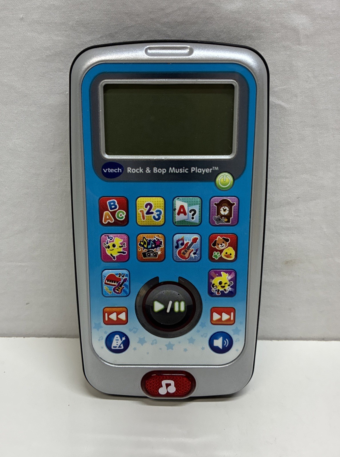 VTech Rock and Bop Music Player Tested Blue Musical Learning Toy No. 1962