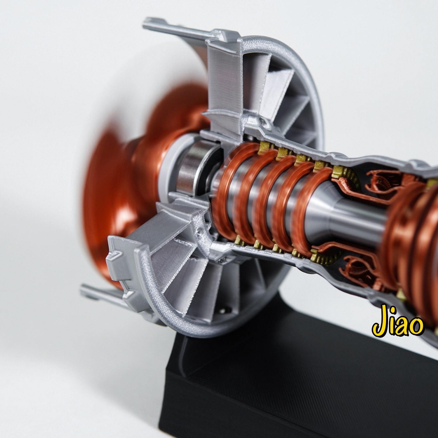 1/26 Trent 900 Turbofan Engine Model A380 Aircraft Engine Rotatable Children Toy