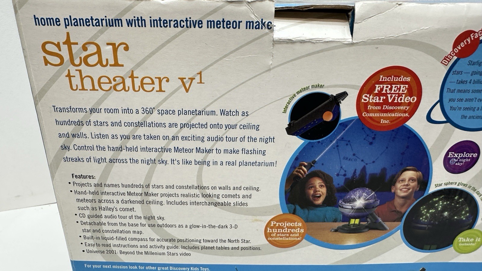 Discovery Kids Star Theater Night Sky Planetarium Child Learning – Not complete