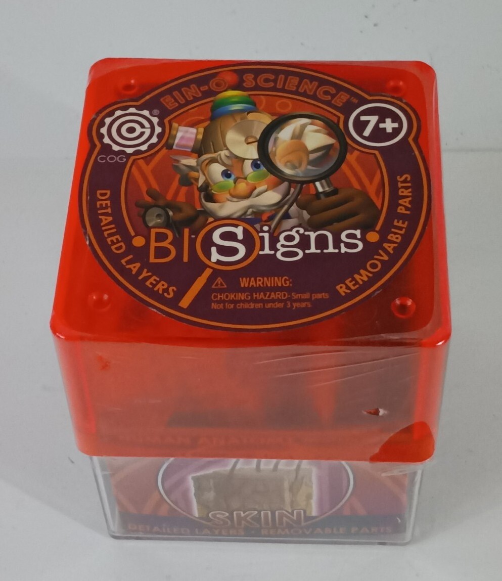 TEDCO Bio Signs Human Anatomy – Skin Detailed Layers & Removable Parts – New