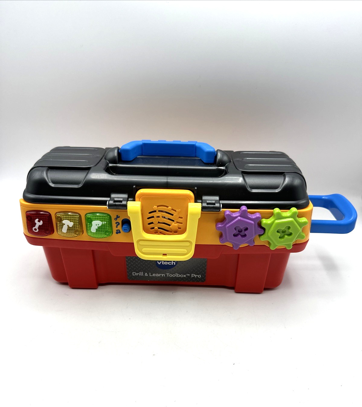 VTech Drill & Learn Toolbox Pro Talking Toolbox Only Lights and Sounds