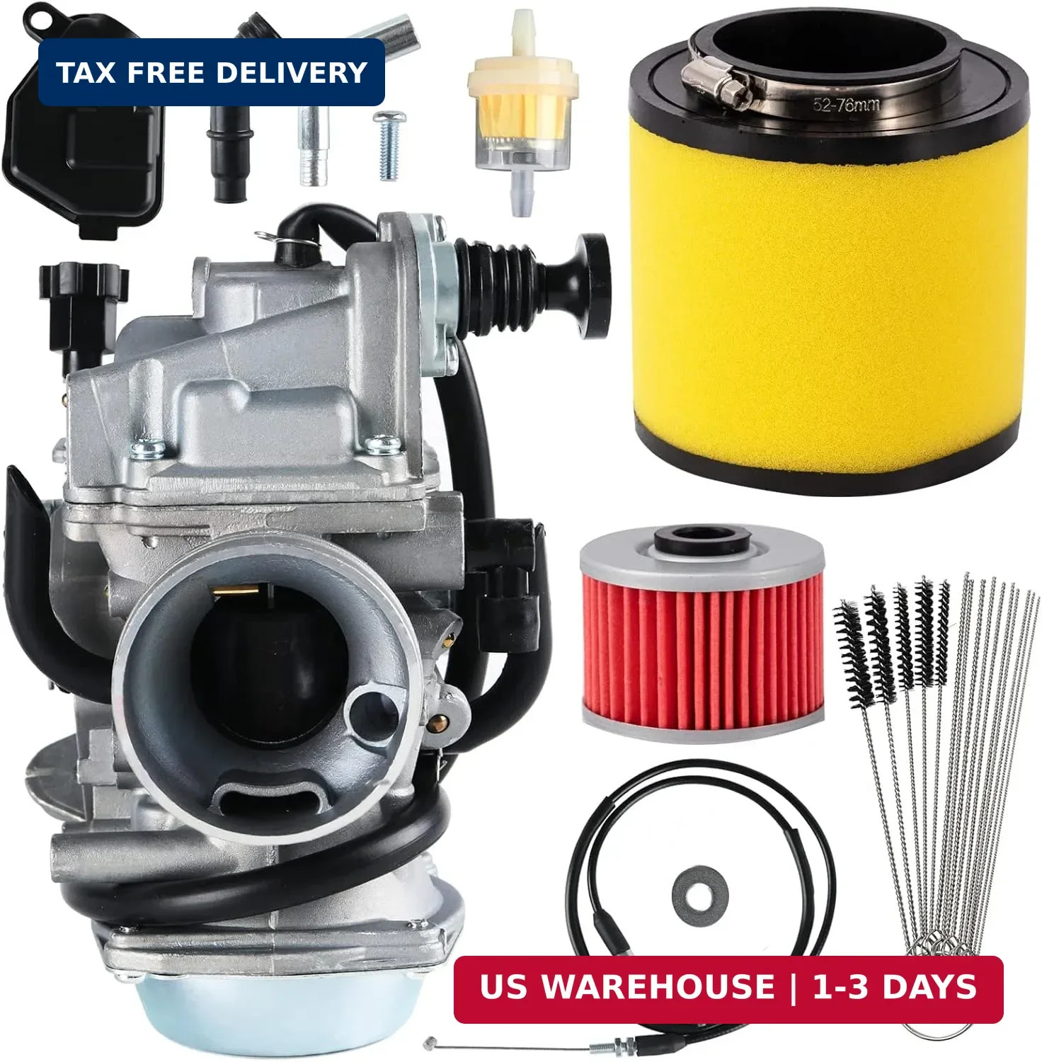 FourTrax 300 Carburetor for Honda TRX300 TRX350 Carb,Rancher 350,Foreman 400 450