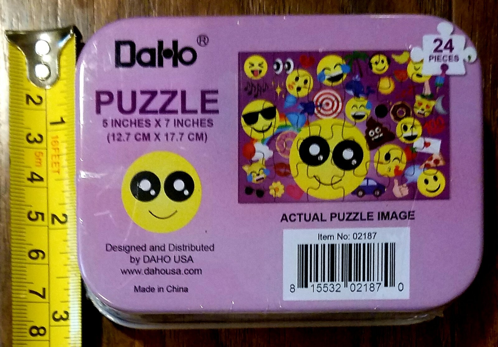 Mini Jigsaw Puzzles in a Tin – NEW – Emoji Faces, Dinosaurs, Noah’s Ark