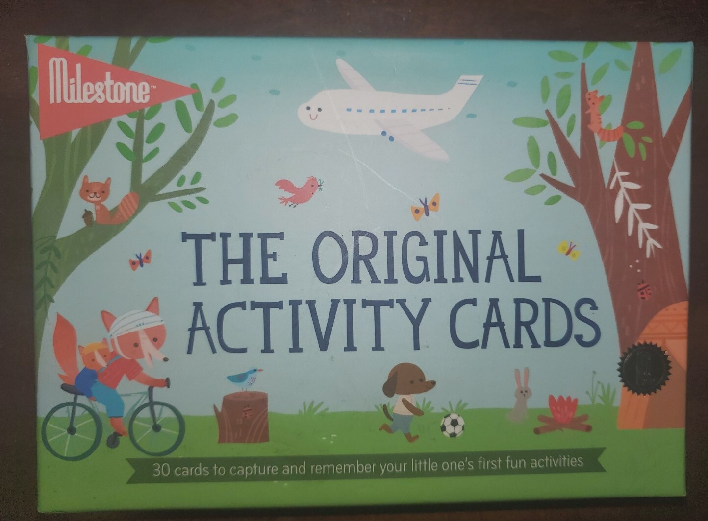 Milestone The Original Activity Cards Photo Cards Set 30 Infant Toddler Child