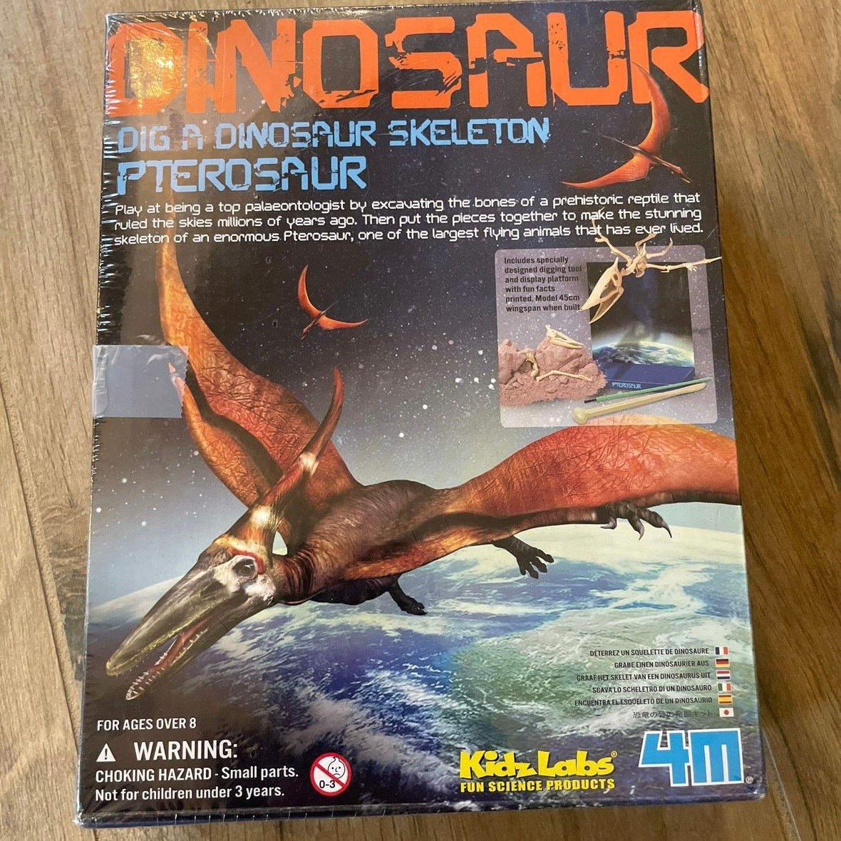 Dinosaur: Dig A Dinosaur Skeleton Pterosaur by Kidz Labs Fun Science Product New