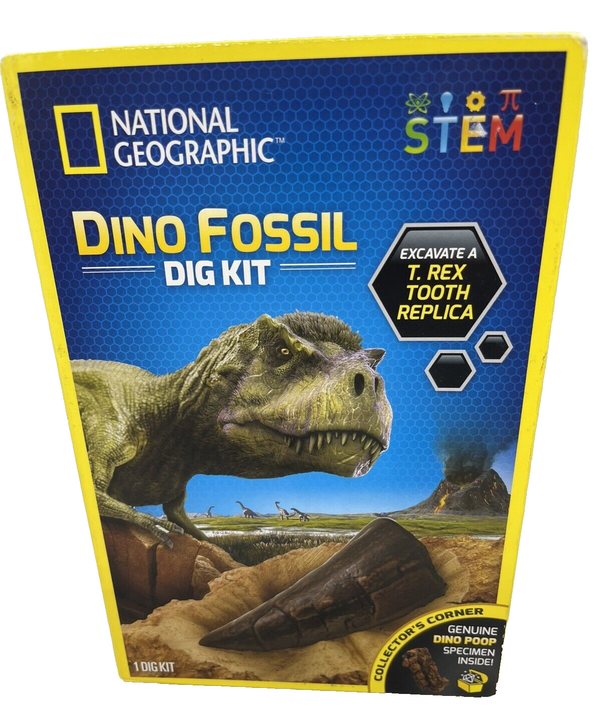 NEW National Geographic Dino Fossil Dig Kit STEM Brand New
