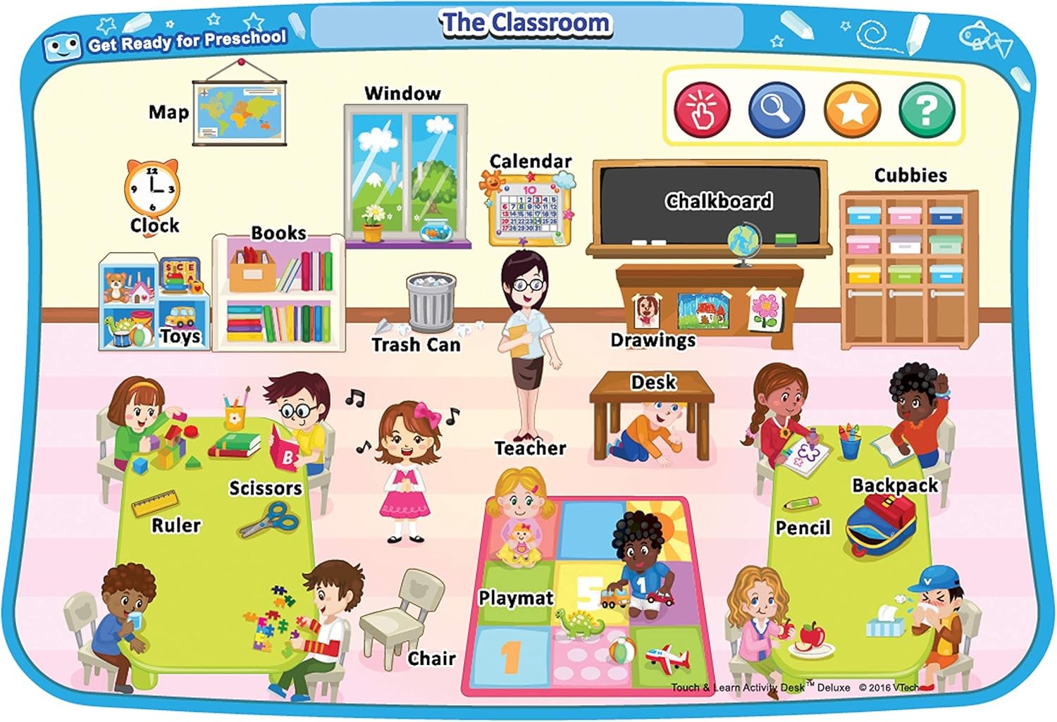 VTech Touch Learn Activity Desk Preschool Expansion