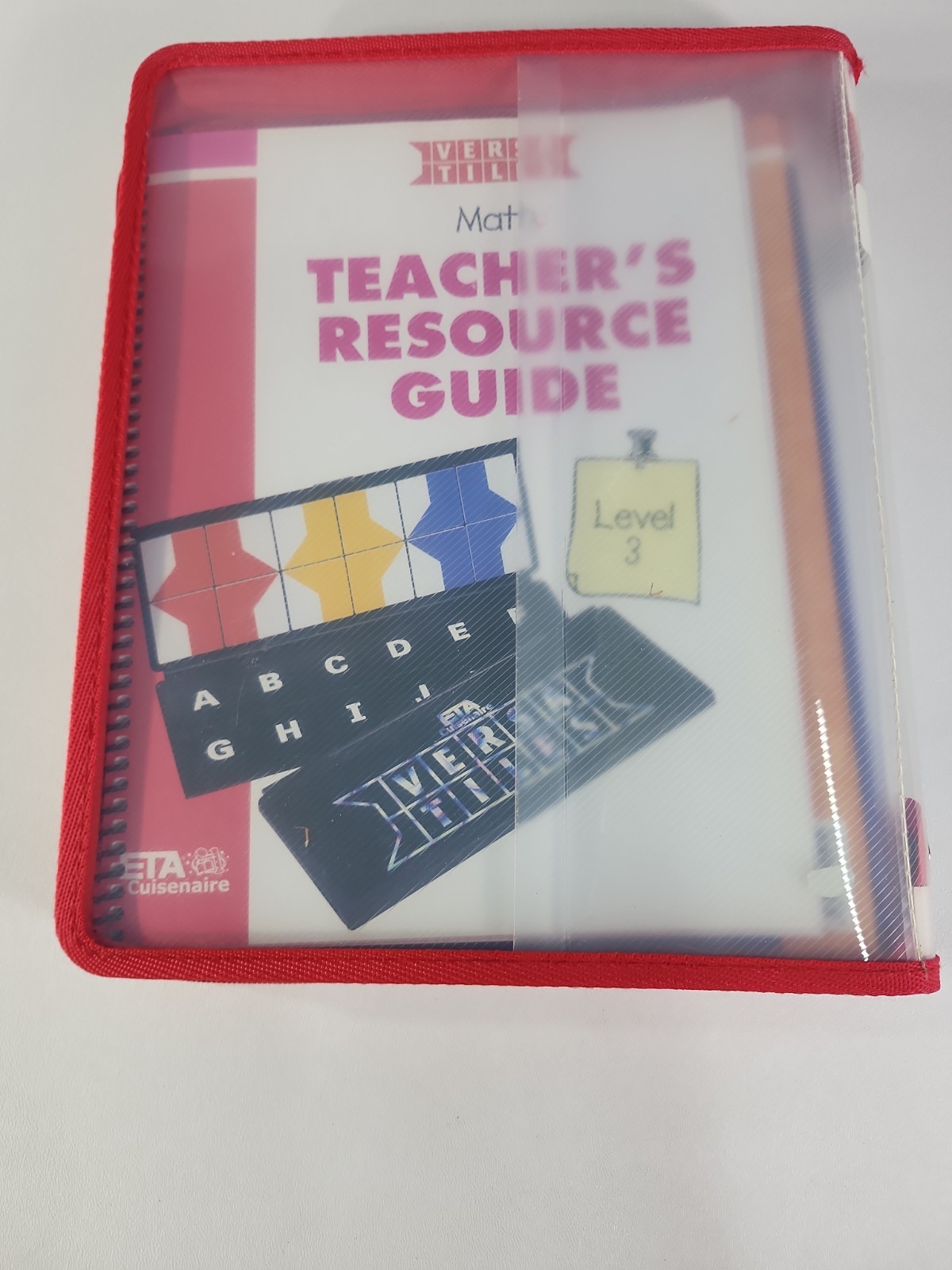 Versatiles Level 3 Math Kit Complete w/ Case Teacher Guide 8 Books