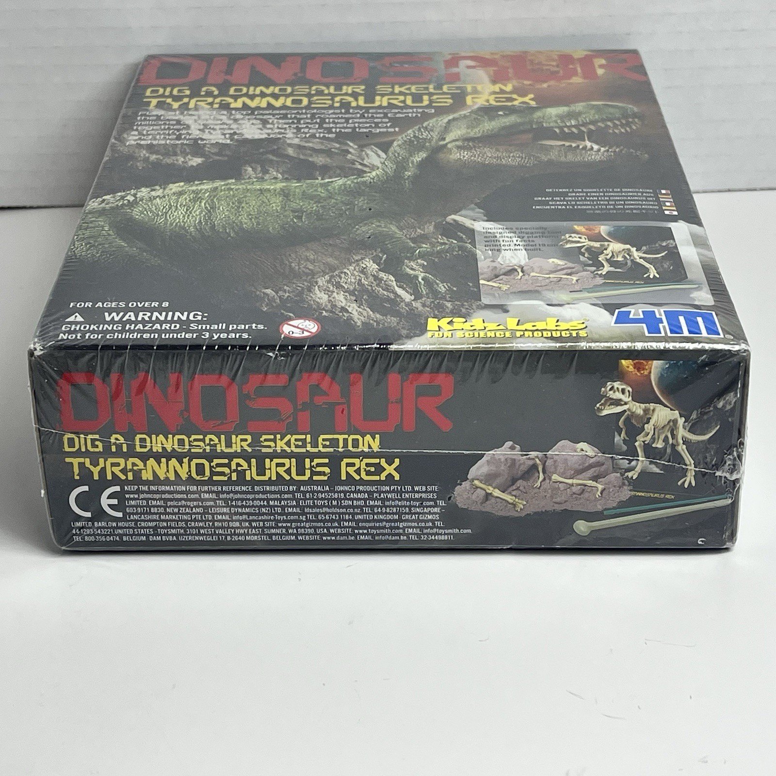 Dig a Dinosaur Skeleton Tyrannosaurus T-Rex 4M Kidz Labs Educational New SEALED