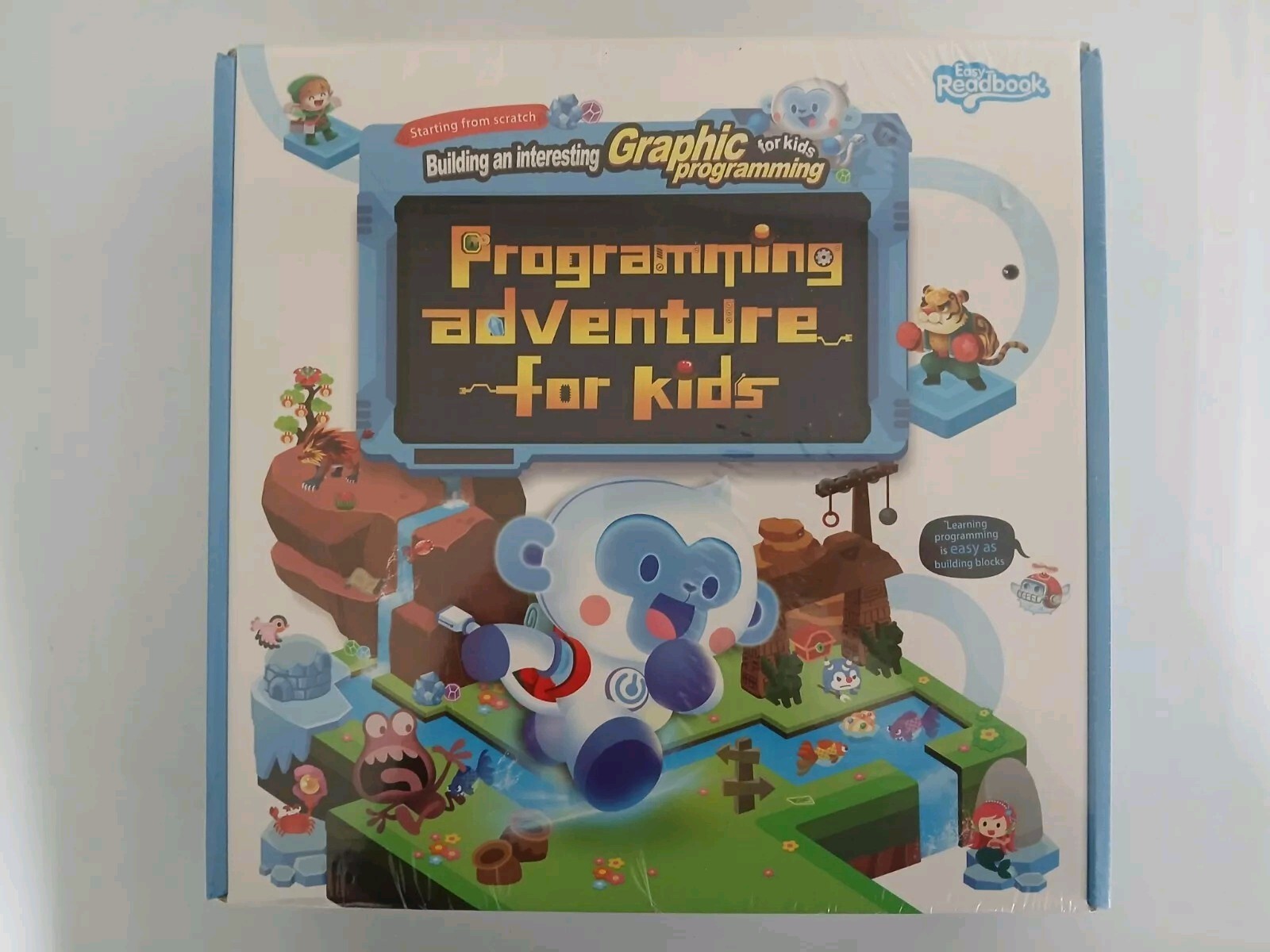 Programming Adventure for Kids Book Set w Smart Learning Pen 6 Books NEW STEM