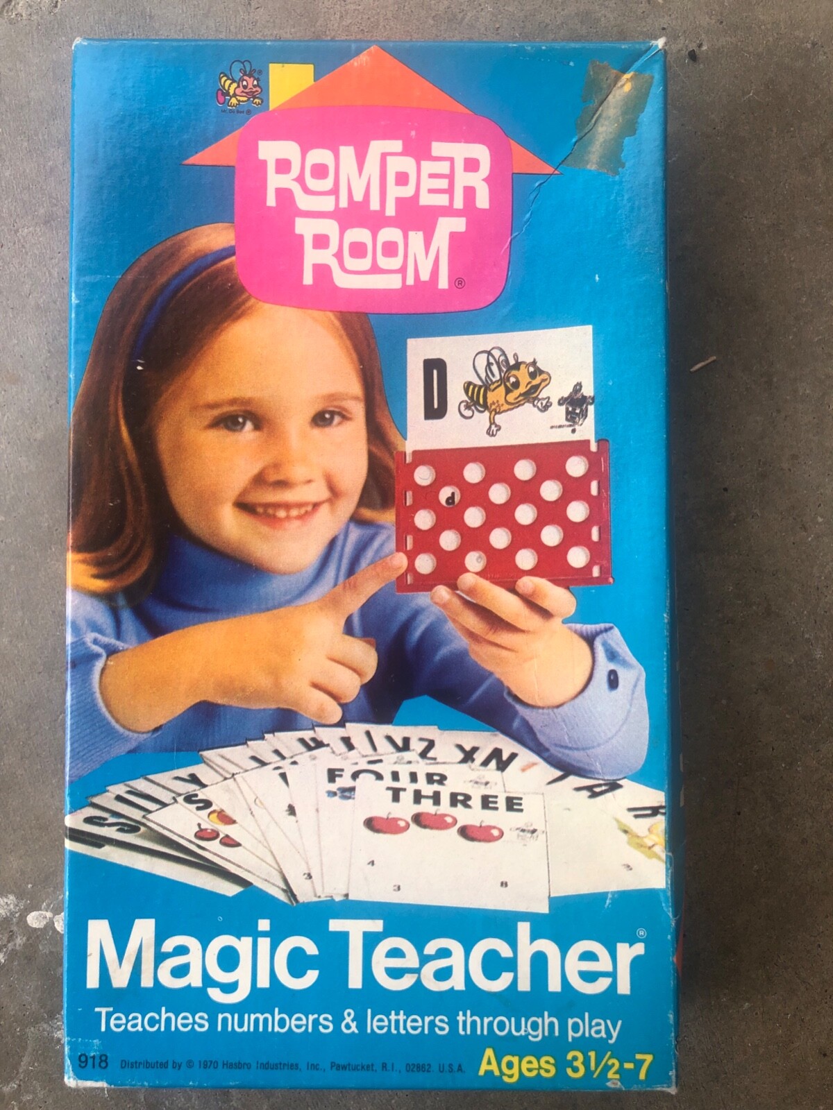 Romper Room Magic Teacher Numbers Letters Game 1970 Hasbro