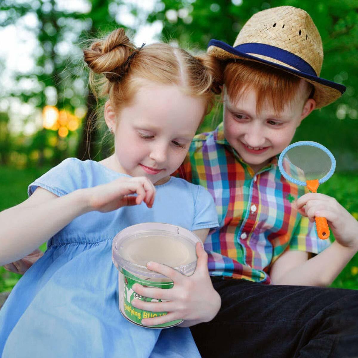 Kids Explorer Kit Bug Catcher Binoculars Flashlight Magnifying Glass Child Gift