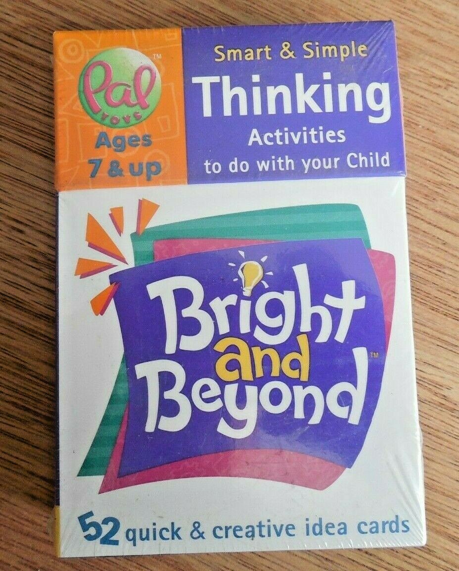 NEW! Pal Bright & Beyond/Smart & Simple «Thinking» Activity Cards for Ages 7+