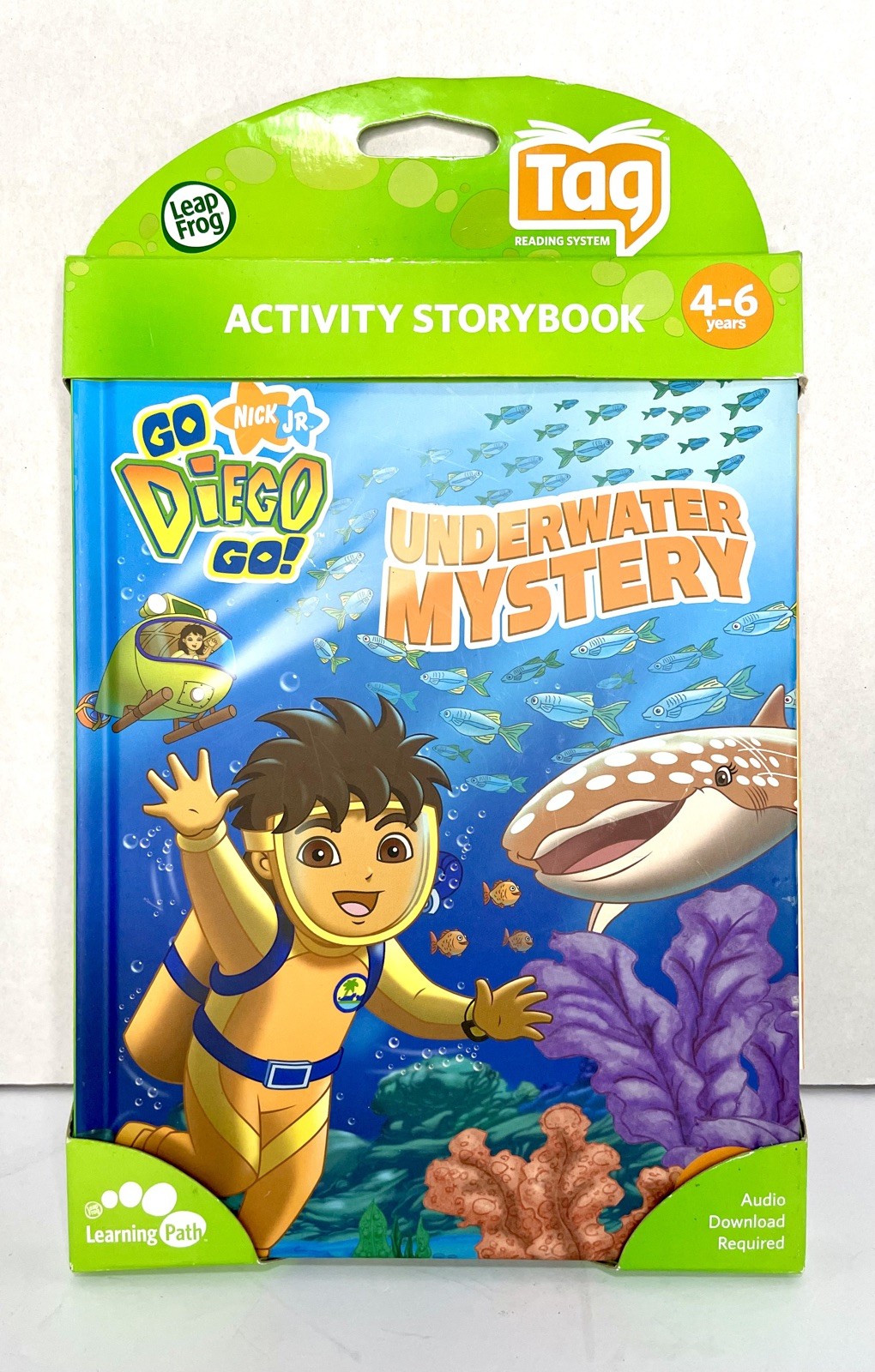 Diego Underwater Mystery Activity Story (Leap Frog TAG/Reader)-Read Details -NEW