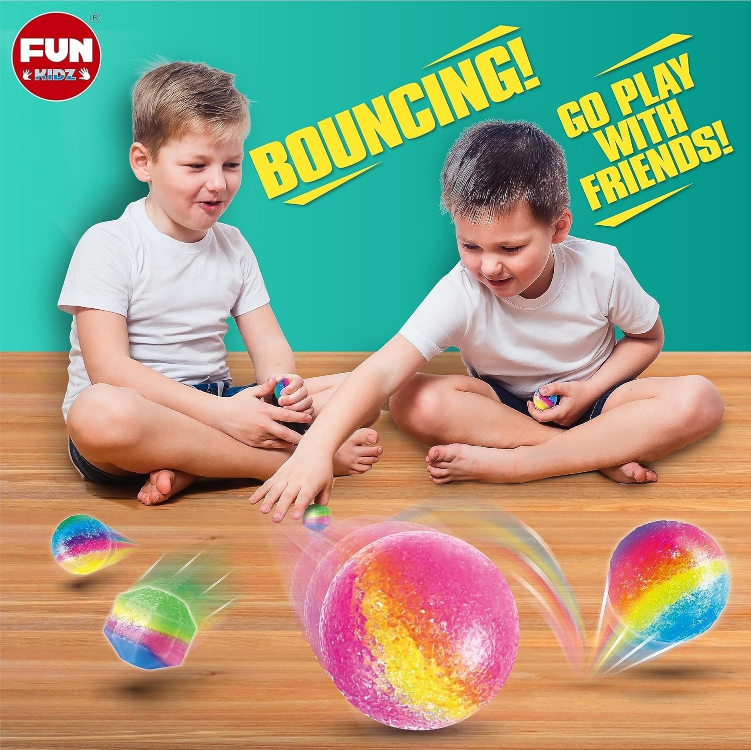 Big Bouncy Ball Kit for Kids, DIY Ultimate Magic Bouncy Balls Making Kit Sci…