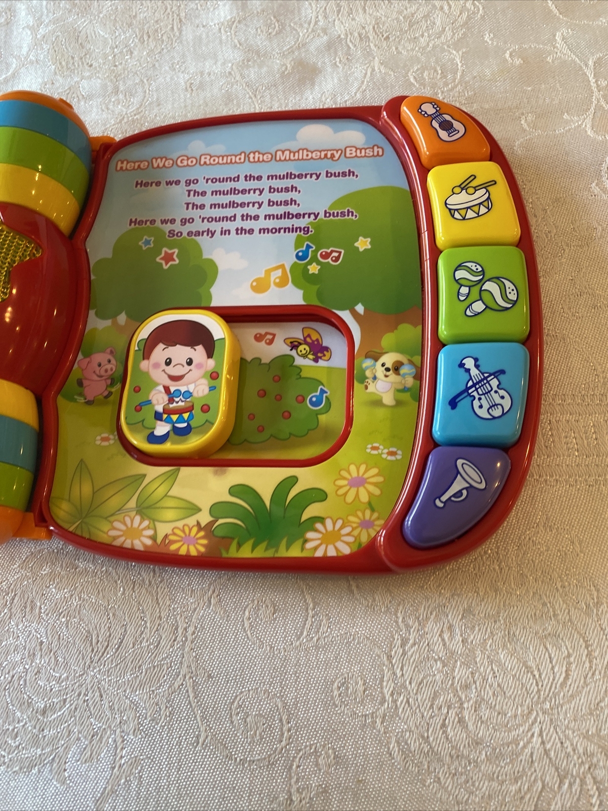 VTech Brilliant Baby Laptop Interactive Learning & Musical Rhymes Book