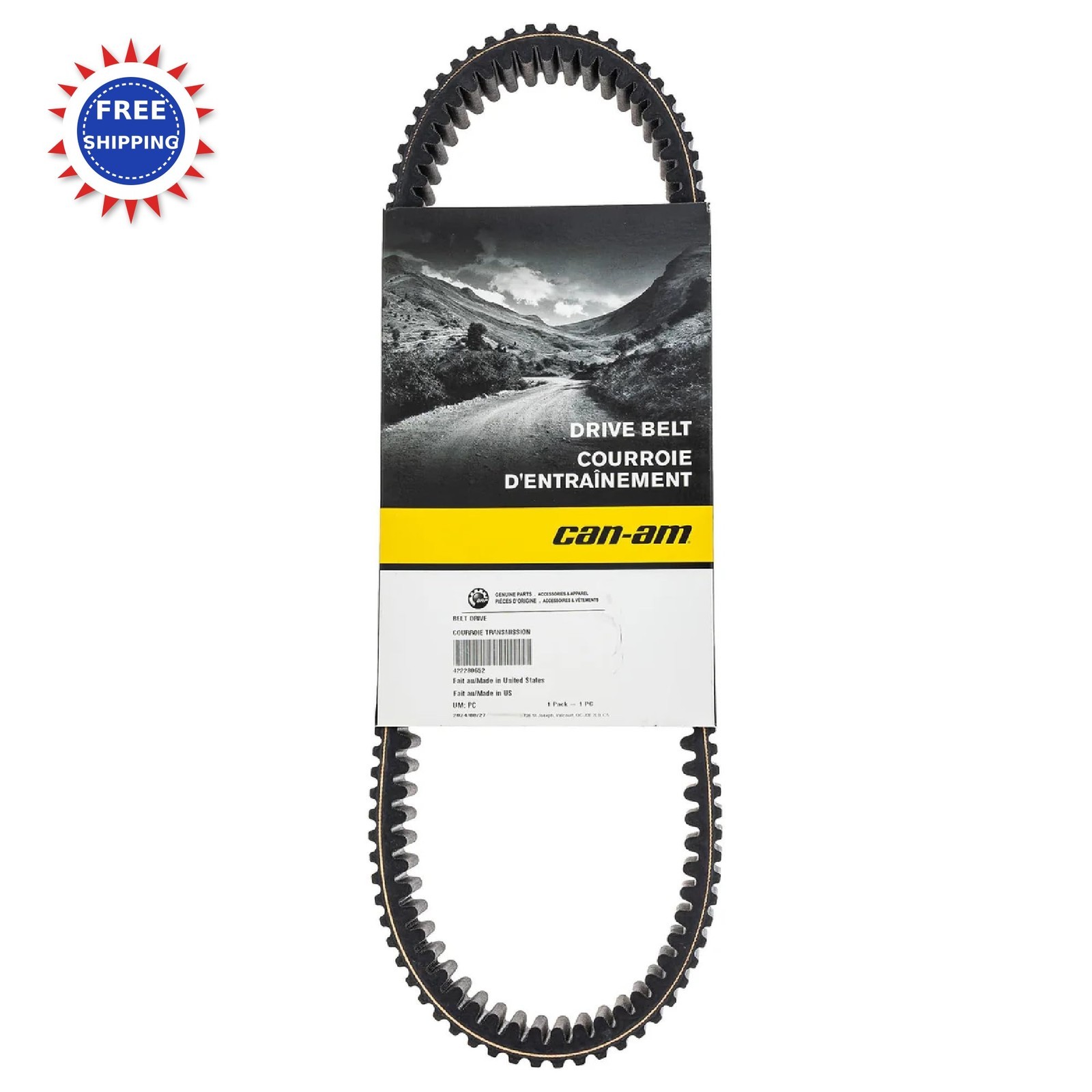 Can-Am OEM 100% PBO Performance Drive Belt Maverick X3