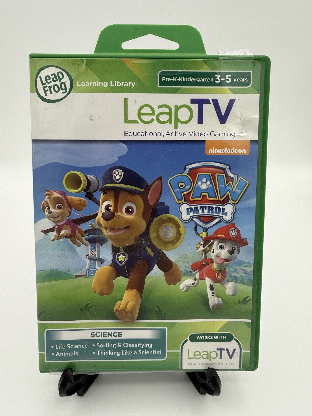 Leap Frog LeapTV PAW Patrol Educational Game – Pre K- Kindergarten (3-5 years)