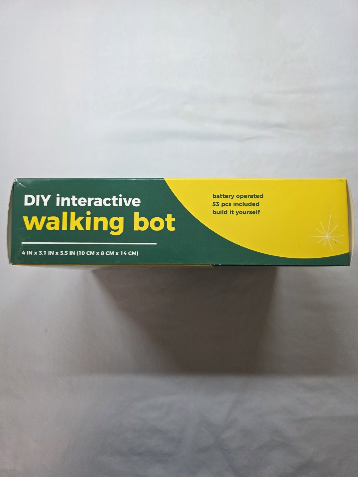 DIY Interactive Walking Bot 53 Piece Build Your Own Robot NIB