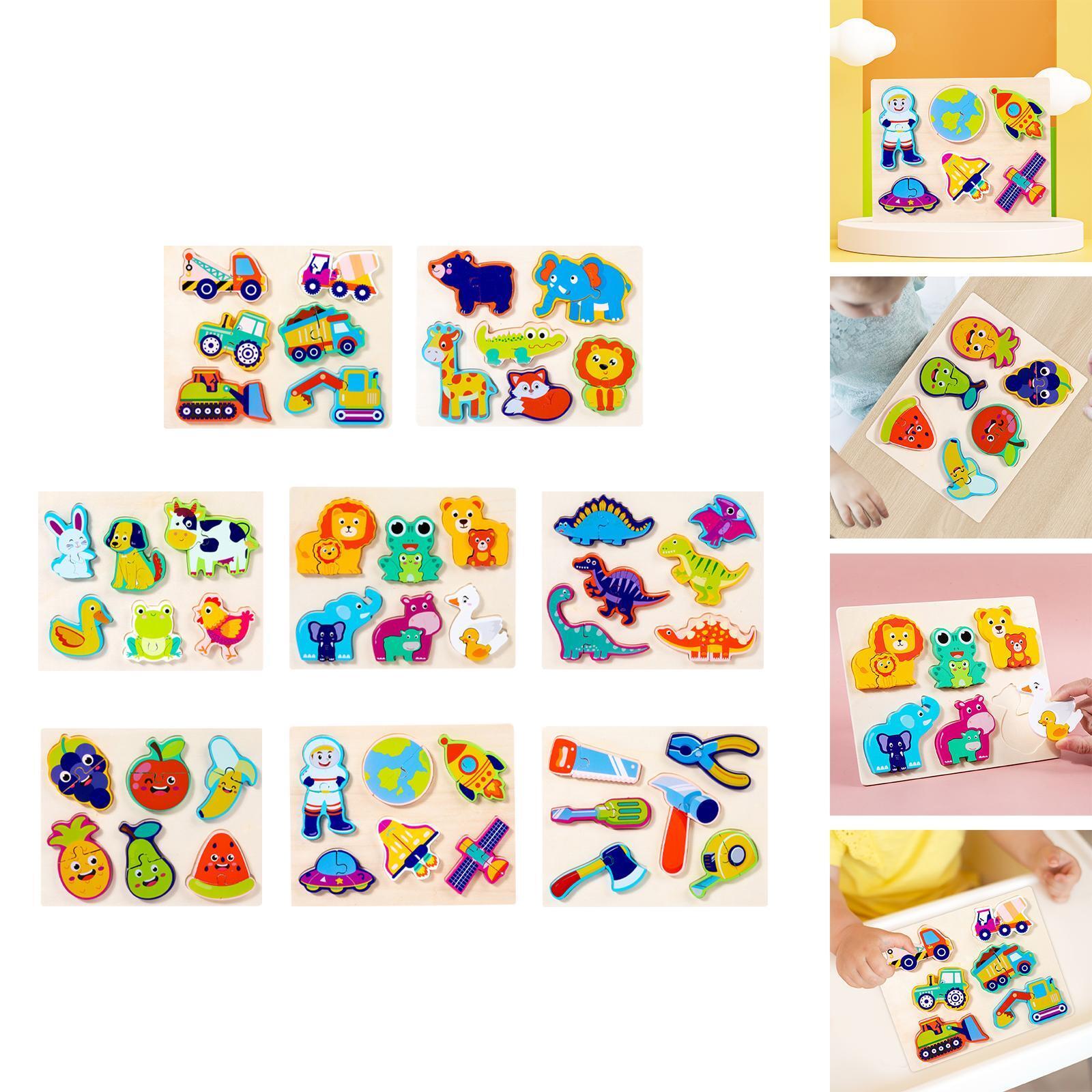 Toddlers Puzzles for Kids Ages 3-5 Montessori Toys for 3