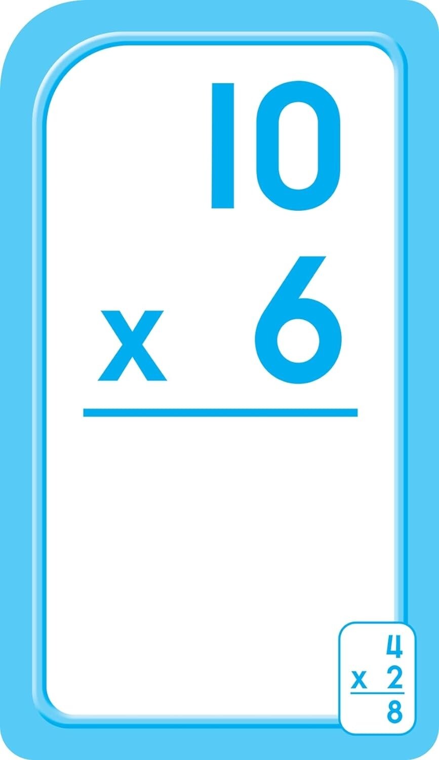 School Zone – Multiplication 0-12 Flash Cards – Ages 8+, 3rd Grade, 4th Grade, E