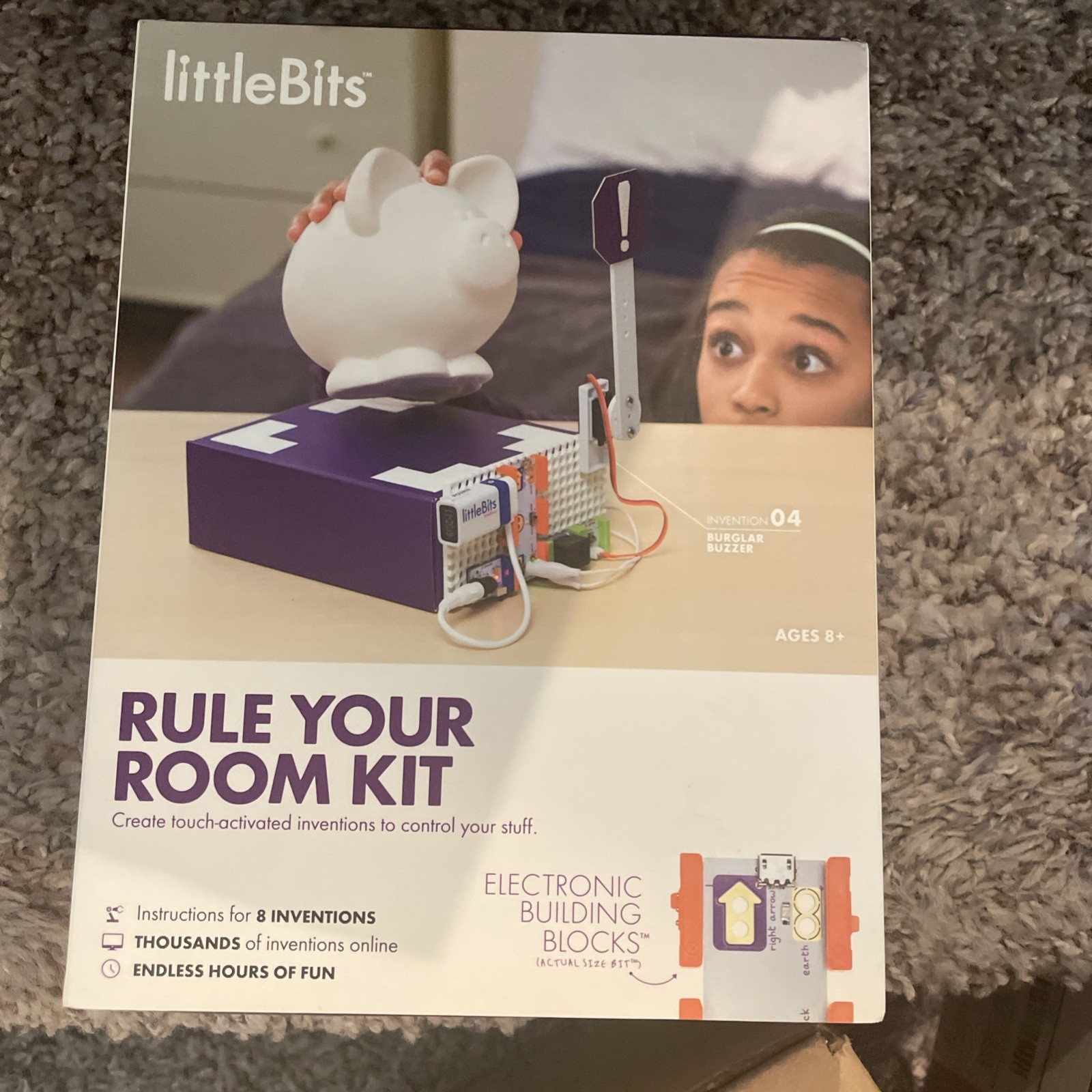 LittleBits RULE YOUR ROOM KIT Educational Learning Electro Build Block New