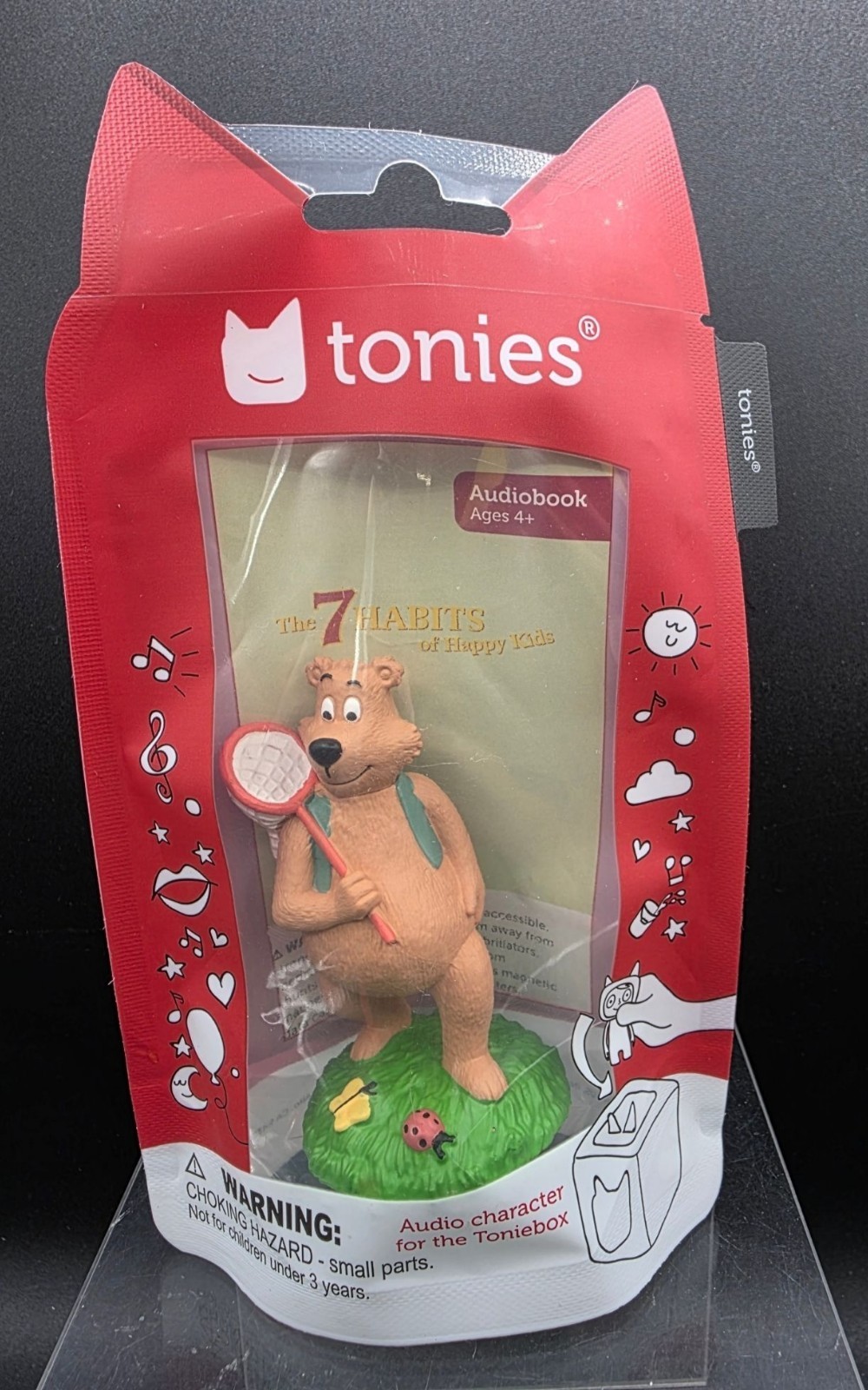 Tonies Audiobook «The 7 Habits Of Happy Kids» Ages 4+ Audio Figure For Toniebox