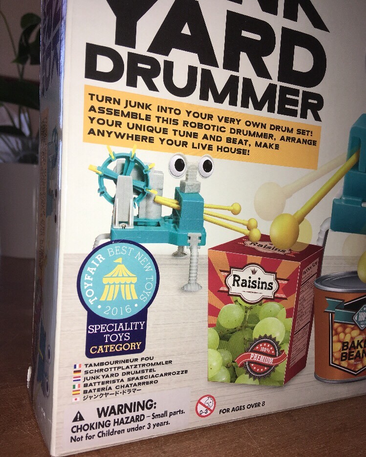 4M Green Science Eco-Engineering JUNK YARD DRUMMER Learning Brain Toy Award Winr