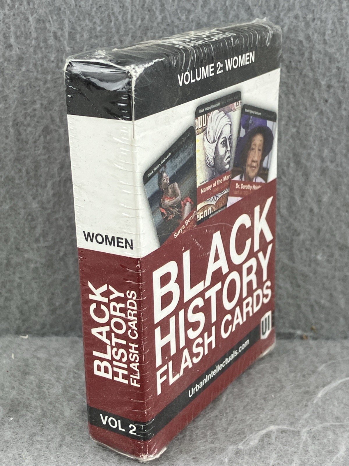 Urban Intellectuals Black History Flash Cards Volume 2 Women Sealed New