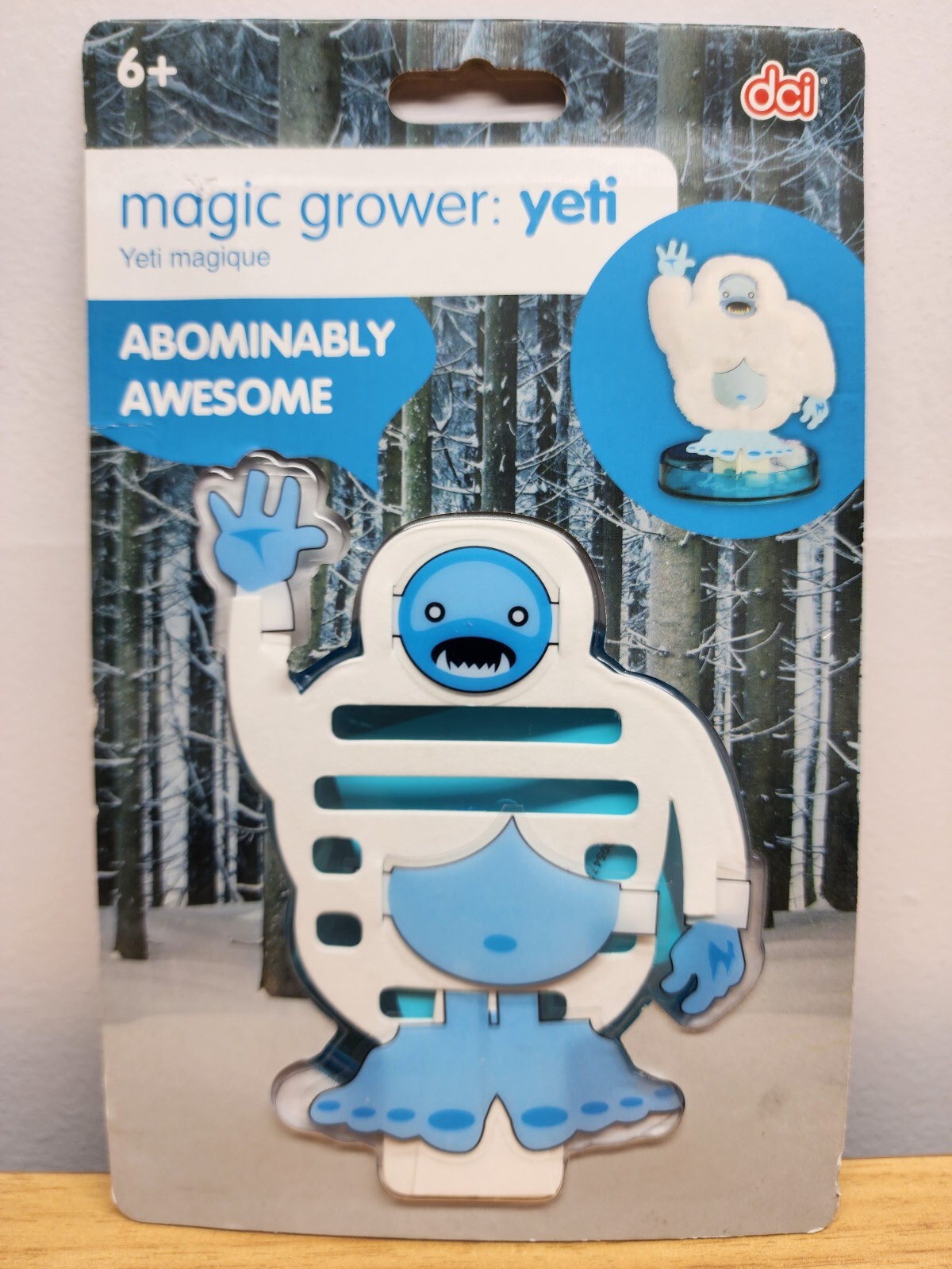 NEW Yeti DCI Magic Grower 24 Hr Growth Figure Science Sealed Abominably Awesome
