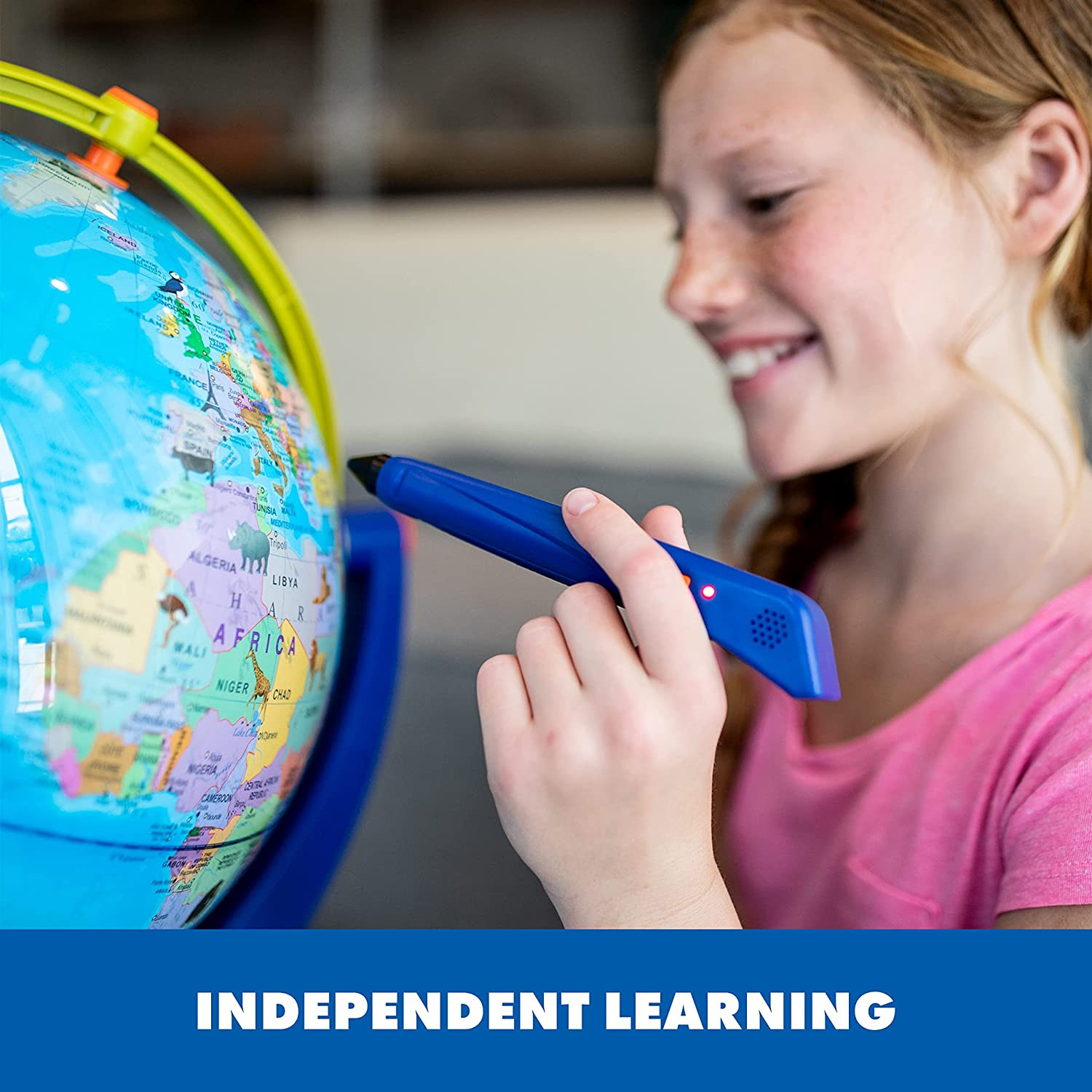 Geosafari Talking Globe Featuring Bindi Irwin – Interactive Globe for Children,