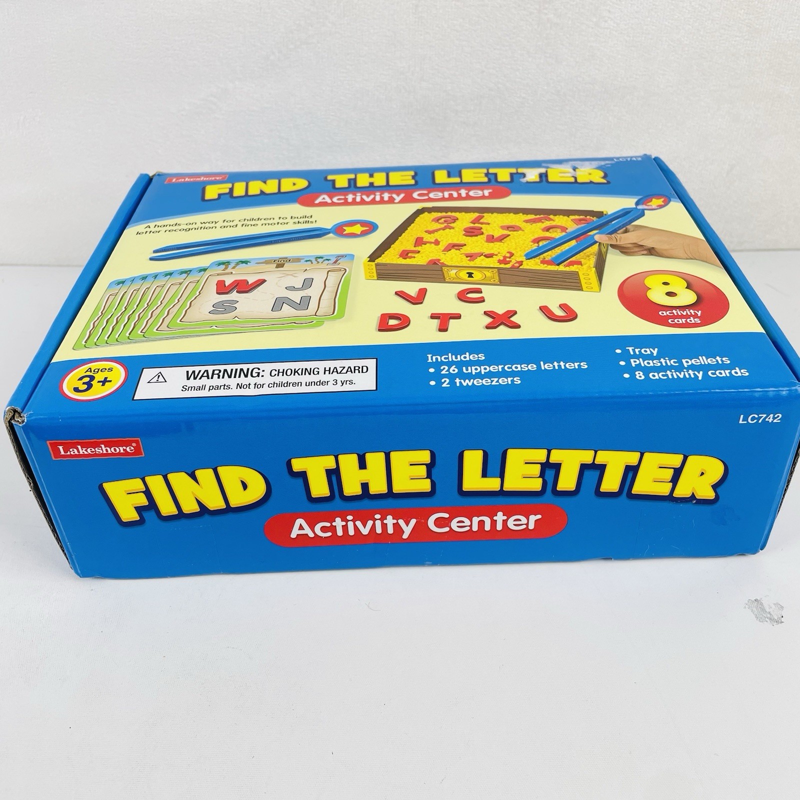 NEW SEALED BOX Lakeshore Find the Letter Activity Center Homeschool Alphabet