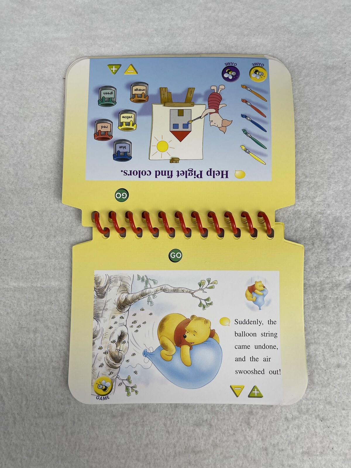 My First LeapPad Leap Pad Disney Pooh’s Honey Tree Flip Book & Cartridge